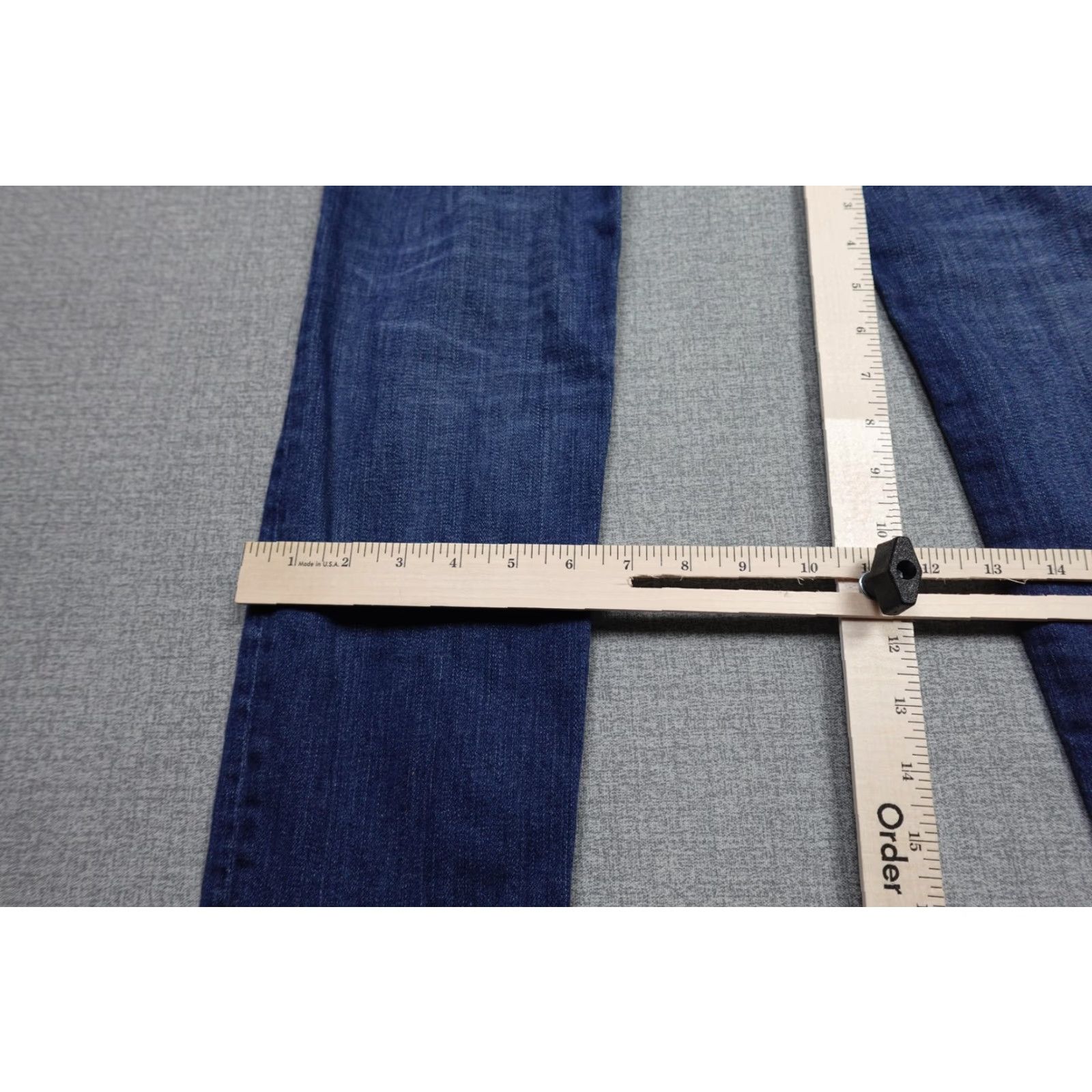 Vintage AG Adriano Goldschmied Jeans Womens 27R The Stilt Cigarette Leg Stretch Jeans Blue 5-Pocket Zipper Slim Mid Rise Cotton Denim Size 24" / US 00 / IT 34 - 6 Thumbnail