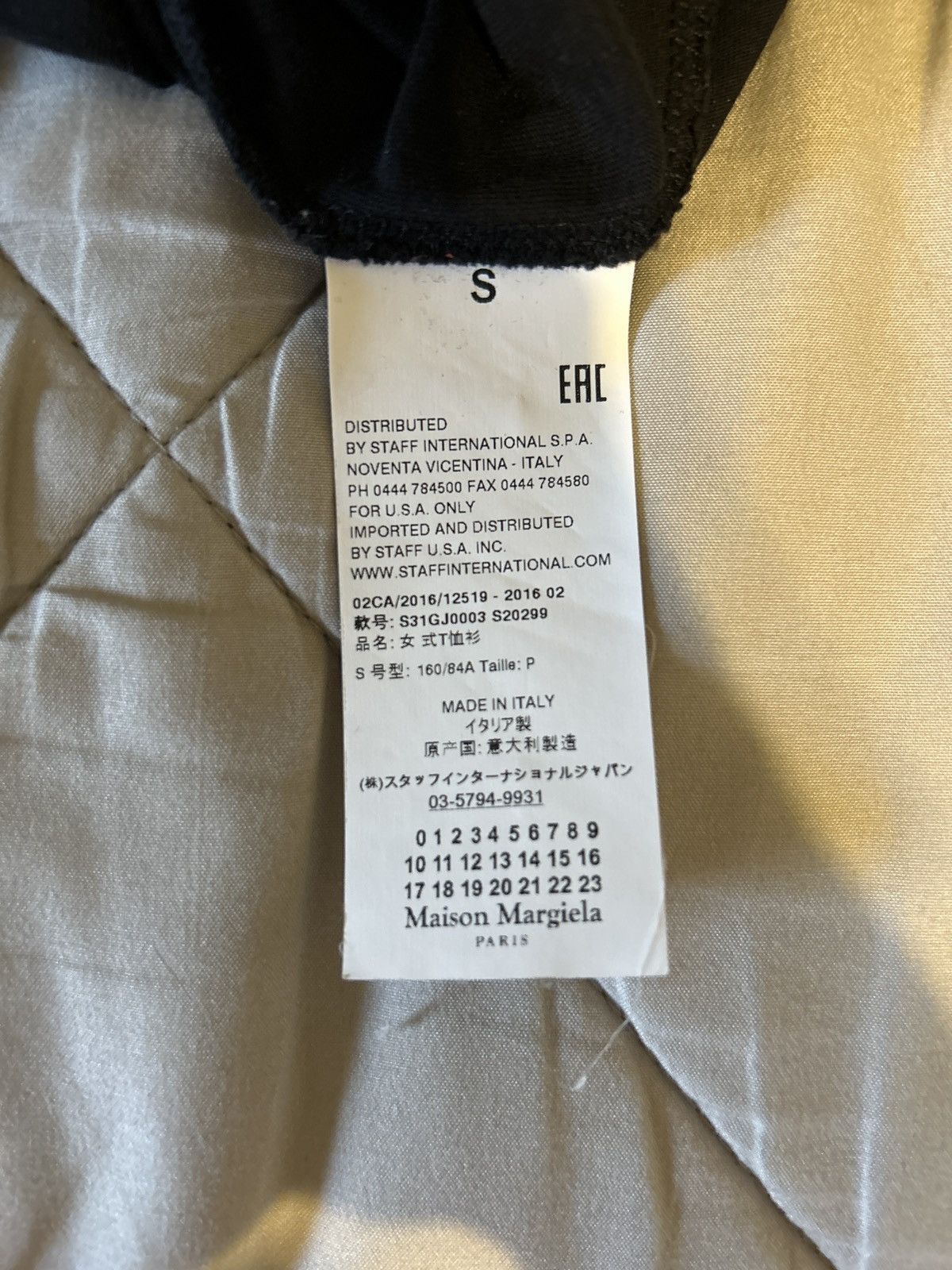 Maison Margiela Maison margiela black and blue aids tee Size US S / EU 44-46 / 1 - 5 Thumbnail