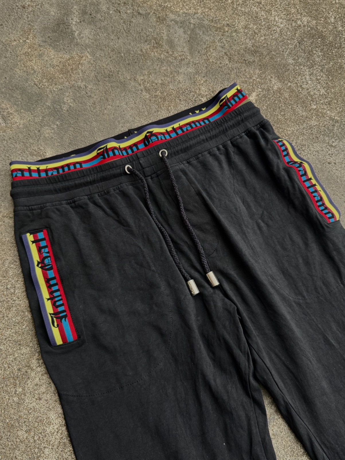 John Galliano John Galliano Sweatpants Double Waist Size US 32 / EU 48 - 4 Thumbnail