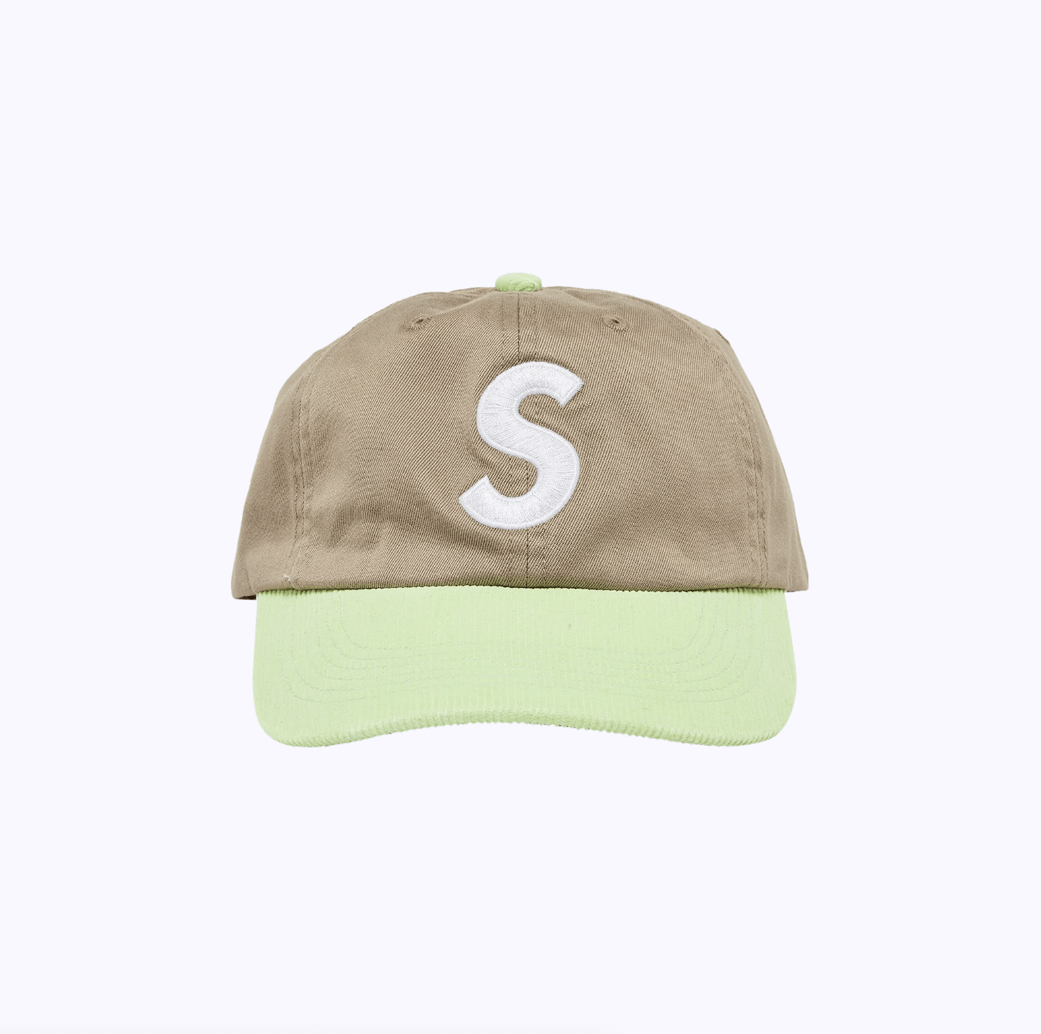 Supreme Supreme 2-Tone S Logo Hat in Tan Green Size ONE SIZE - 1 Thumbnail