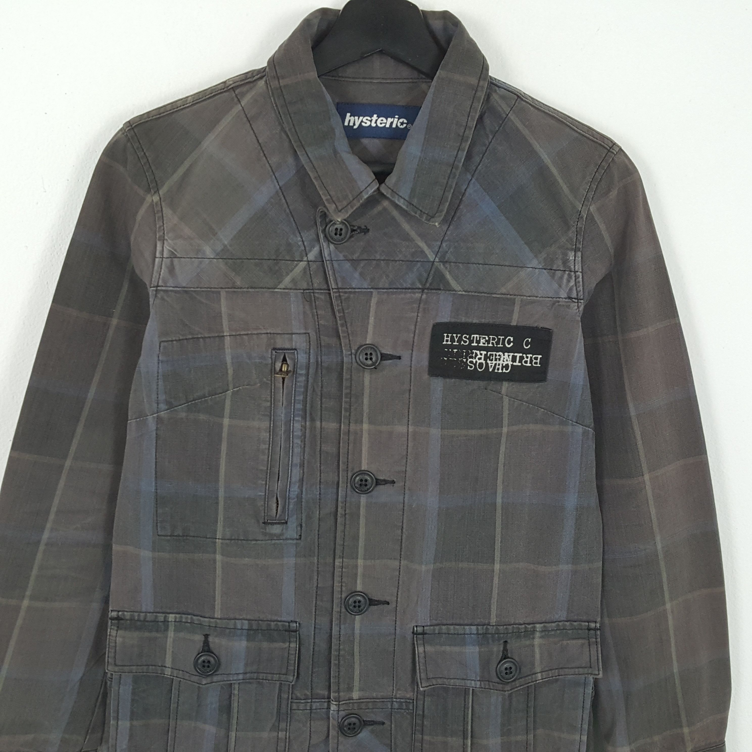 Hysteric Glamour × Japanese Brand × Vintage HYSTERIC GLAMOUR Nice Pocket Fashion Style Custom Art Jacket Size XS / US 0-2 / IT 36-38 - 4 Thumbnail