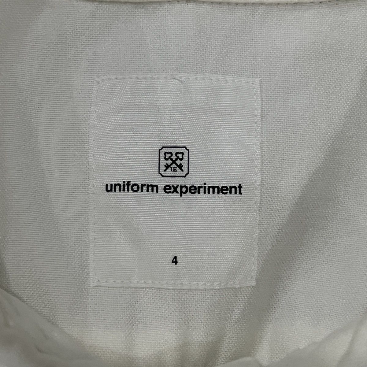 uniform experiment uniform experiment Slogan Embroidered Logo Shirt Size US XL / EU 56 / 4 - 16 Thumbnail