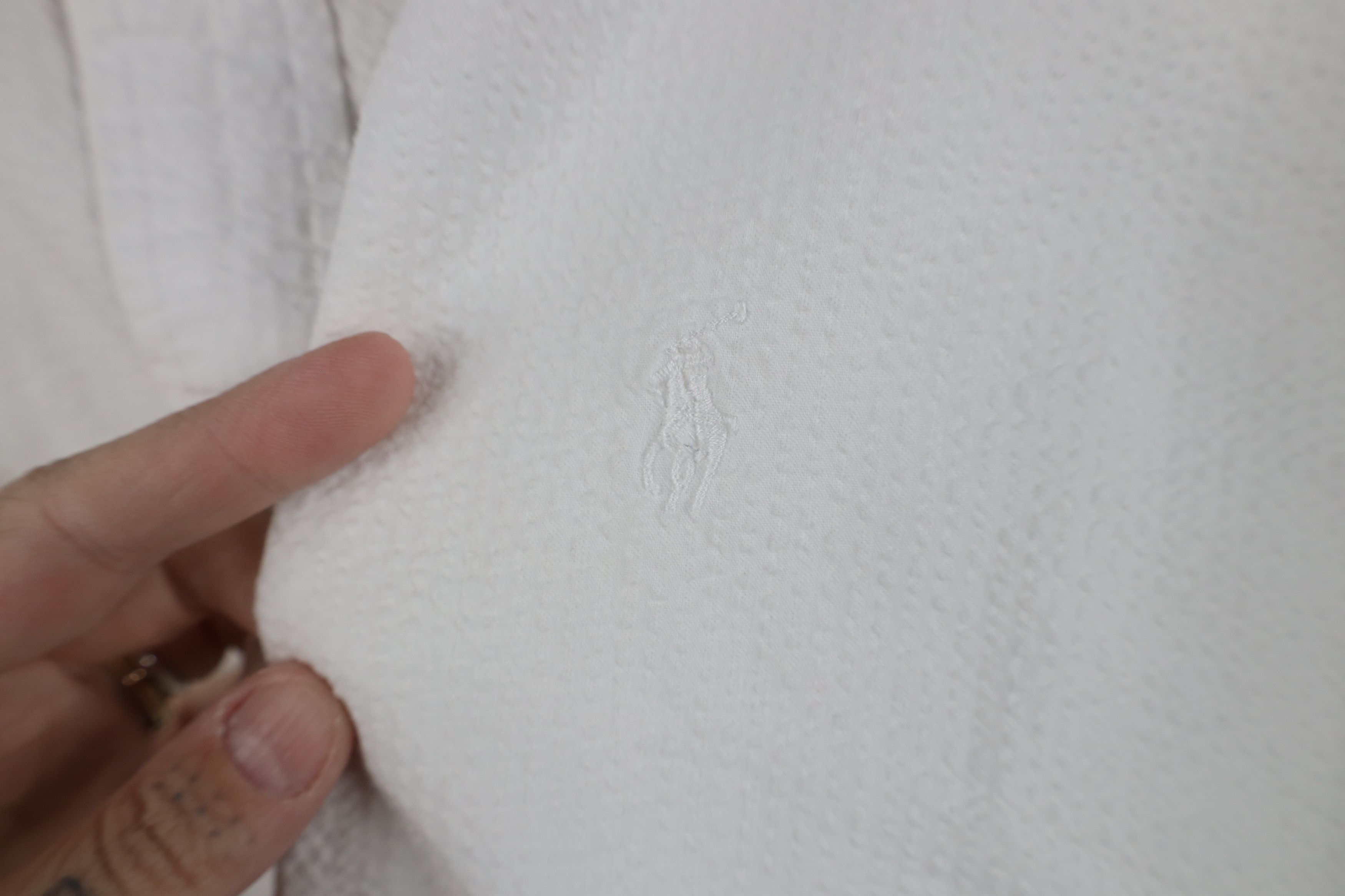 Polo Ralph Lauren Vintage Ralph Lauren Short Sleeve Button Down Shirt White Size US M / EU 48-50 / 2 - 4 Thumbnail