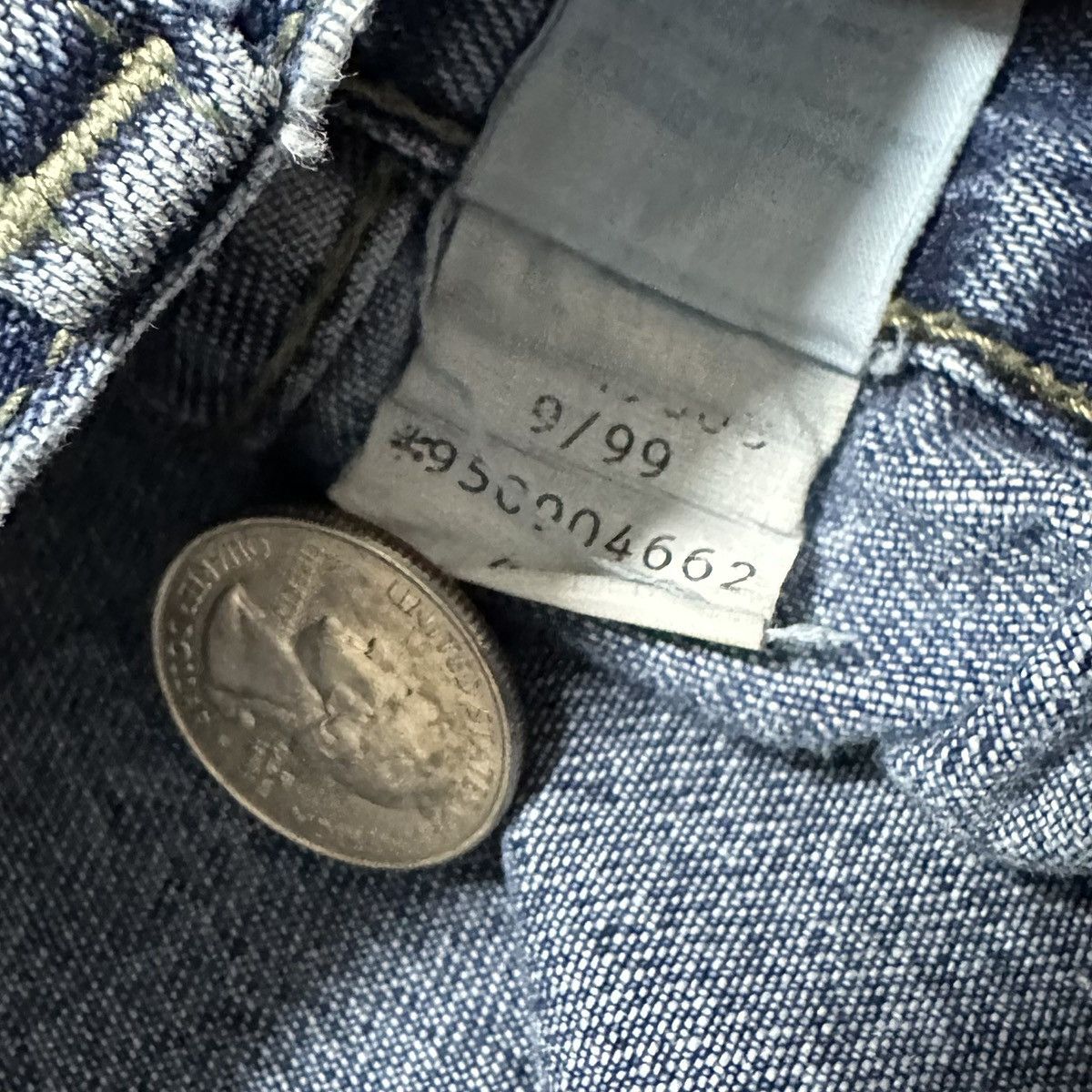 Tommy Hilfiger Vintage 90s Tommy Hilfiger Relaxed Wide Leg Carpenter Jeans Size US 40 / EU 56 - 9 Thumbnail