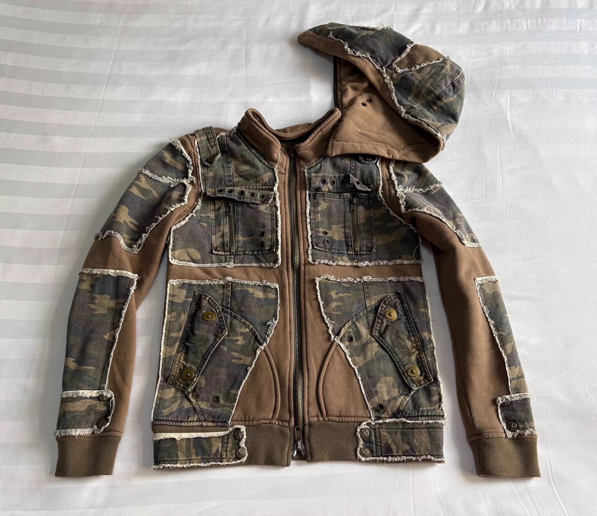 Other Midas Camo Decon Vintage Jacket Detachable Hood Holes xs Size US XS / EU 42 / 0 - 2 Thumbnail