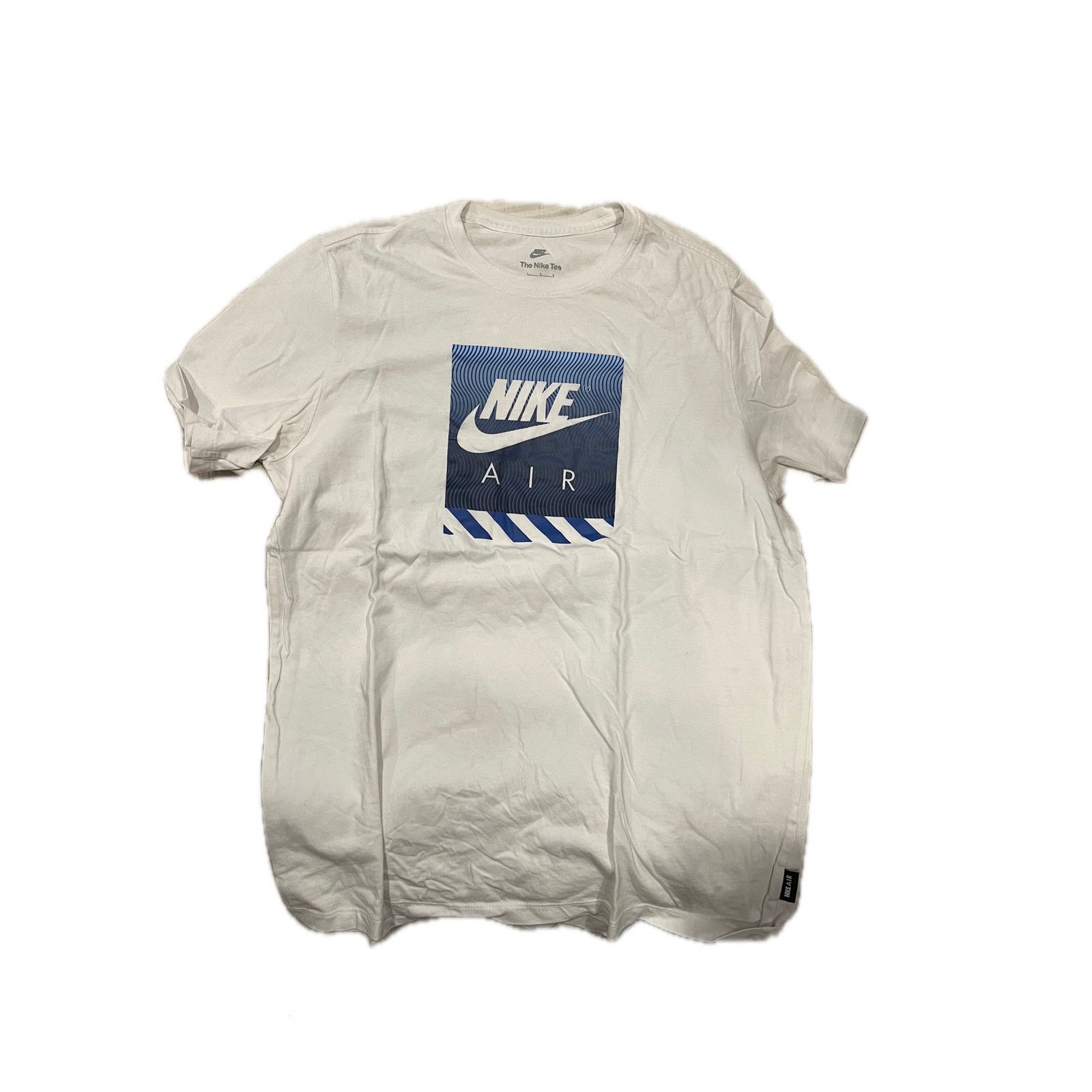 Nike The Nike Tee White Mens L Size US L / EU 52-54 / 3 - 1 Thumbnail