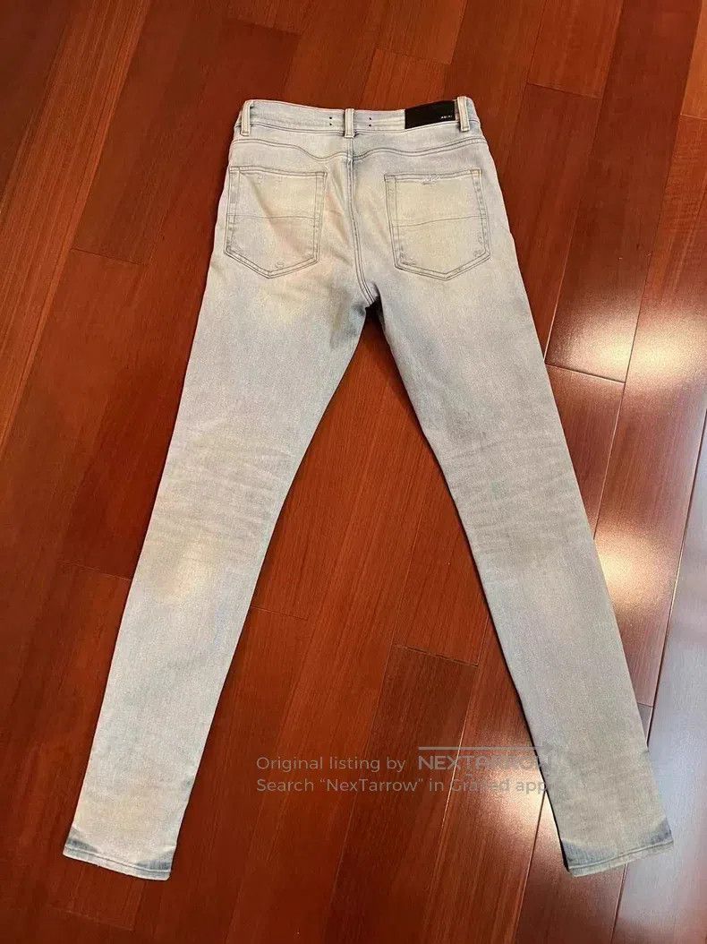 Amiri Amiri Classic basic light washed blue denim jeans size 32 Size US 32 / EU 48 - 2 Thumbnail