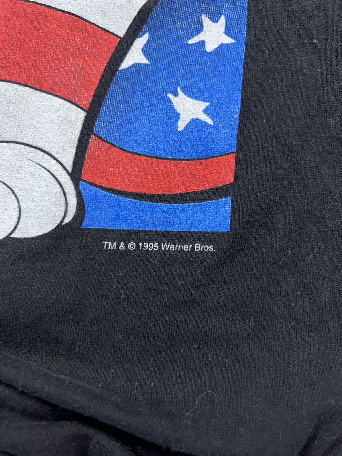 Vintage Vintage 90s Looney Tunes USA Olympics Single Stitch Shirt Size US XL / EU 56 / 4 - 3 Thumbnail