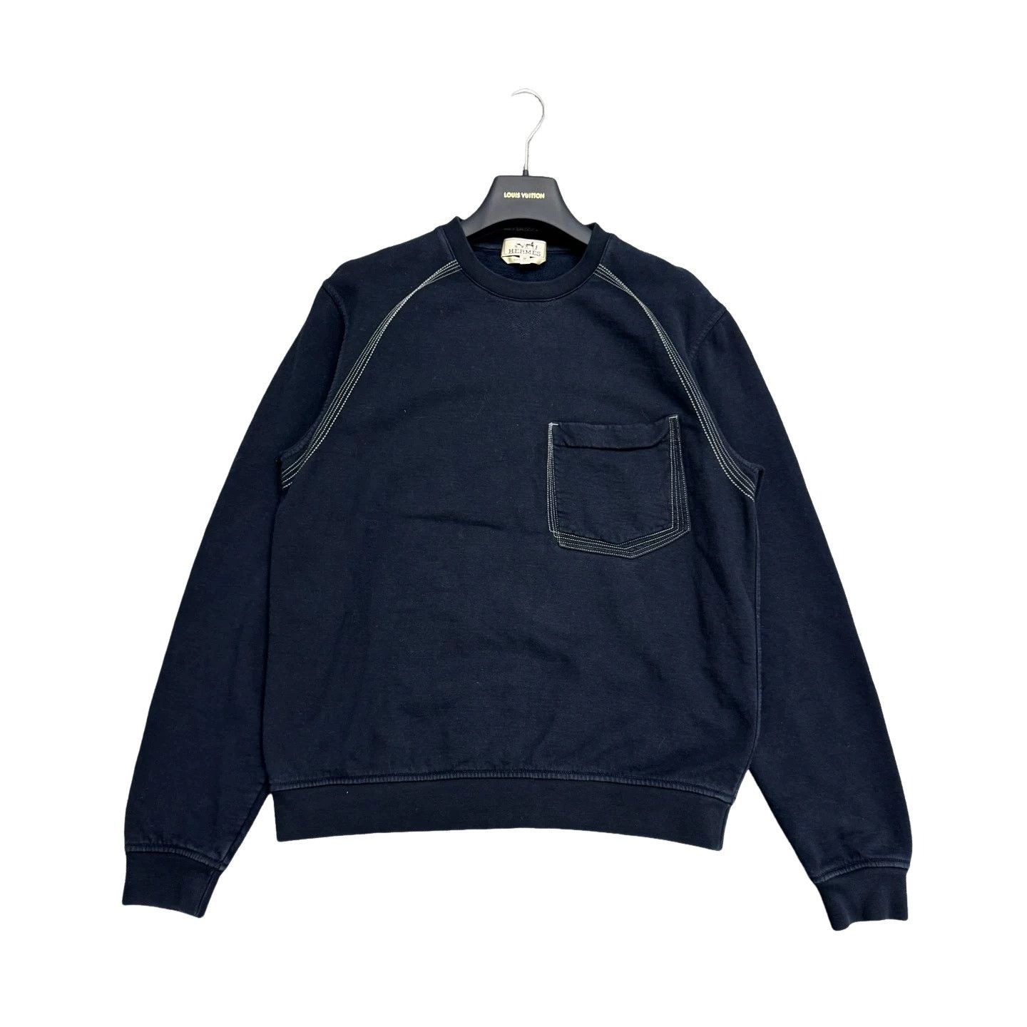Hermes Hermès Embroidered Sweatshirt Size M Size US M / EU 48-50 / 2 - 1 Thumbnail