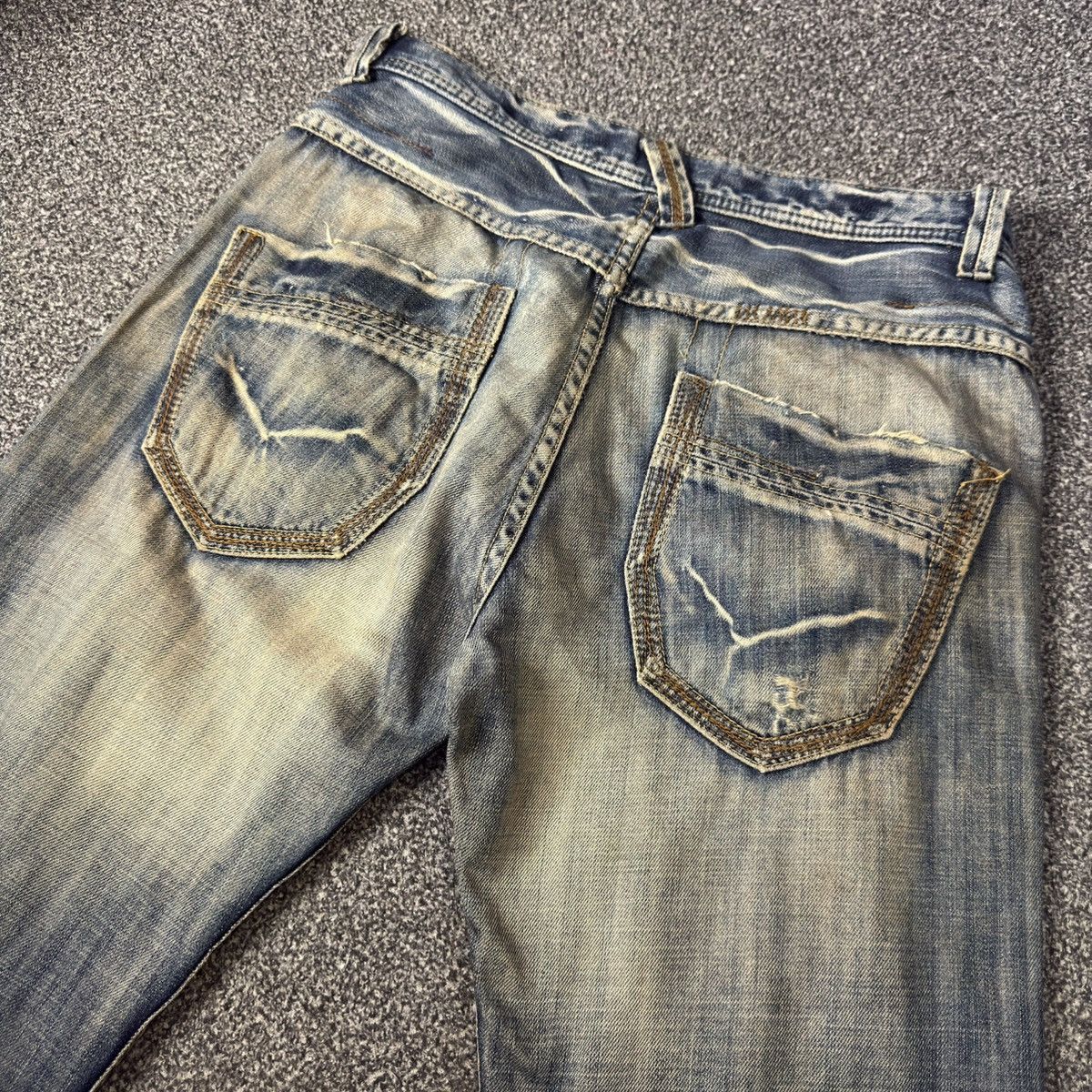 Japanese Brand 🔥🇯🇵 Japanese Distressed Takeo Kikuchi Denim Size US 31 - 9 Thumbnail