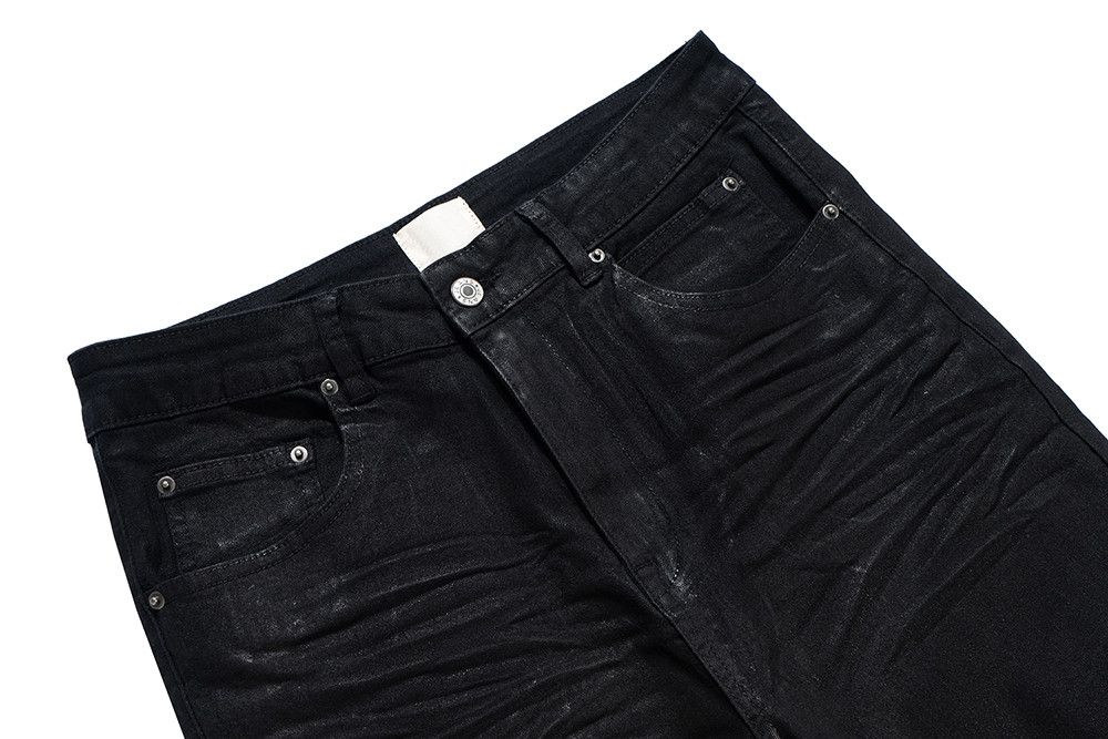 Designer × Japanese Brand × Jean Dark Black Millennials Flared Jeans Size US 33 - 6 Thumbnail