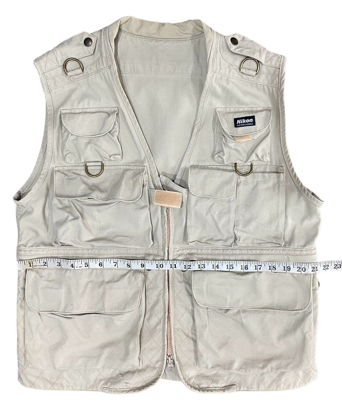 Japanese Brand × Nikon 90s NIKON Utilities Pocket Vest Size US M / EU 48-50 / 2 - 16 Thumbnail