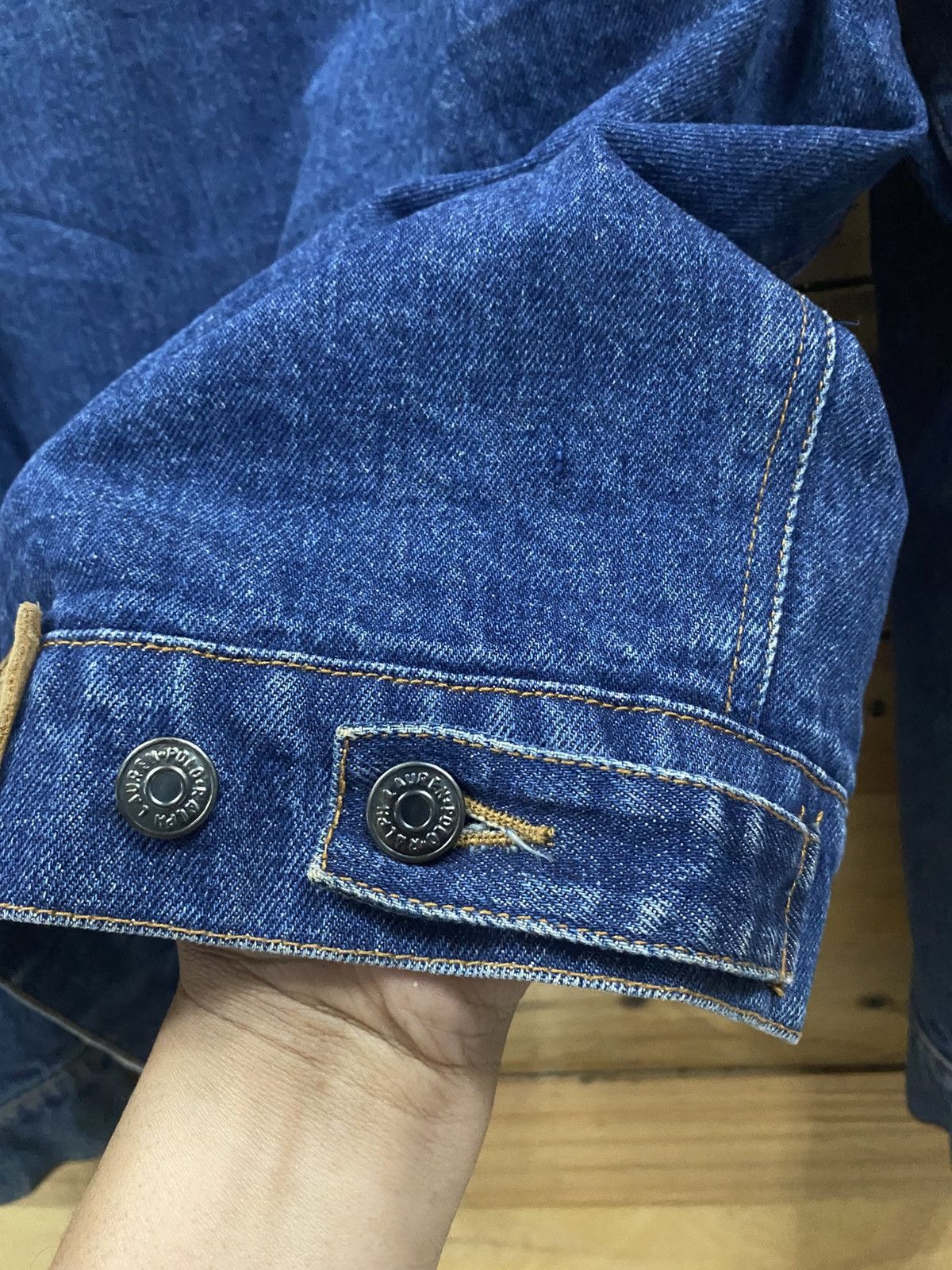 Polo Ralph Lauren 80s Polo Ralph Lauren sherpa collar denim trucker jacket Size US M / EU 48-50 / 2 - 10 Thumbnail