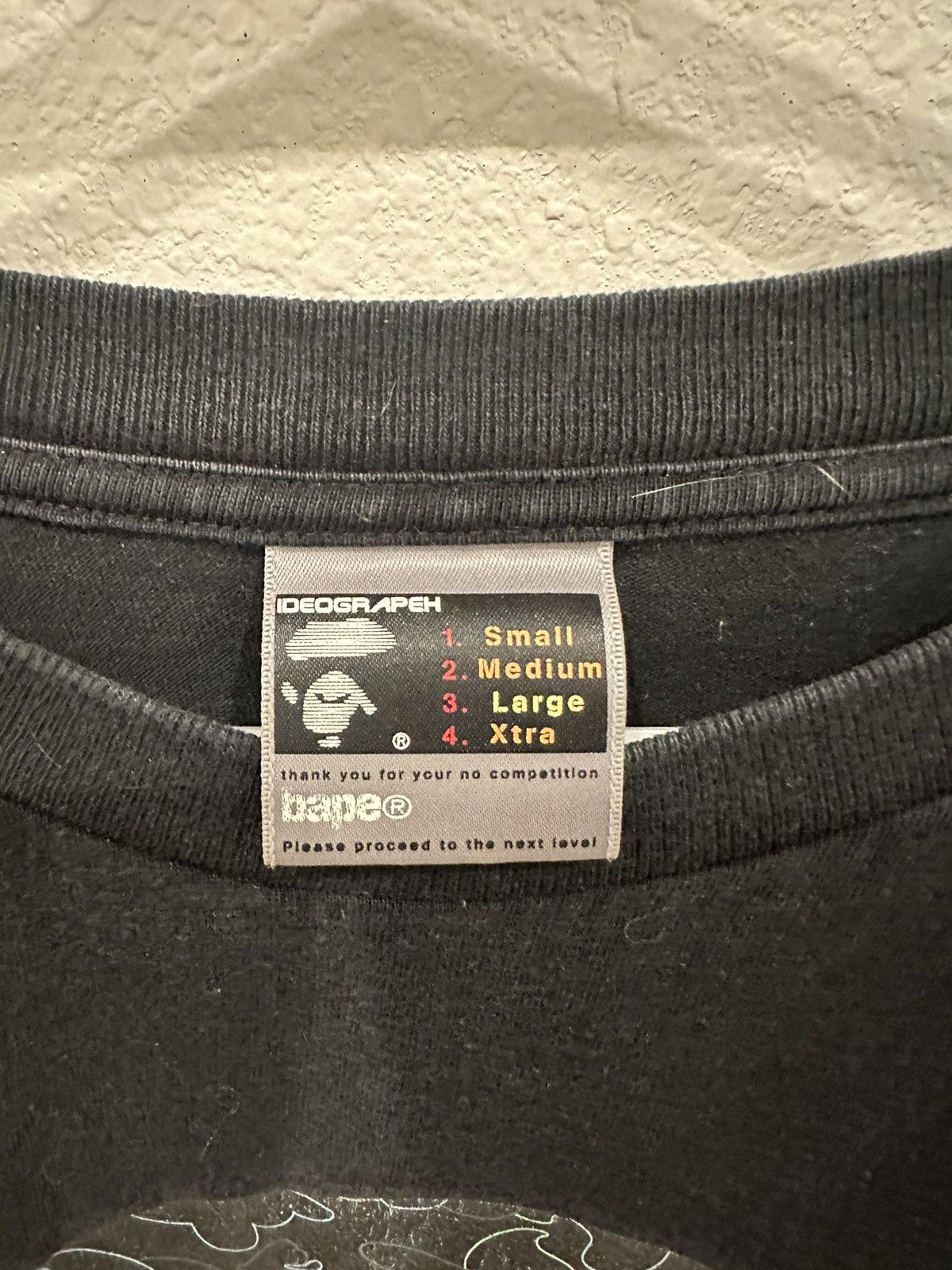 Bape Vintage Bape x Kaws Collab Logo Tee (00’s) Size US L / EU 52-54 / 3 - 5 Thumbnail