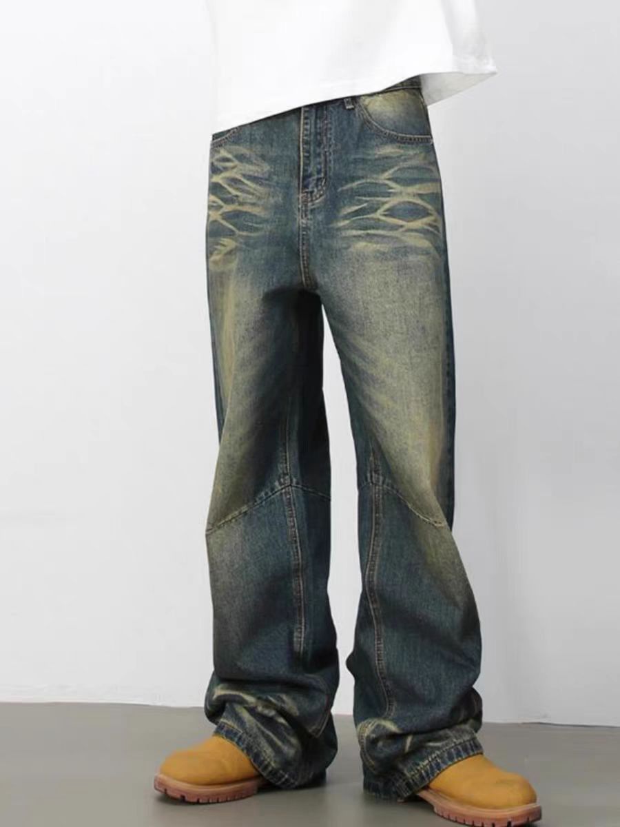 Street retro baggy jeans