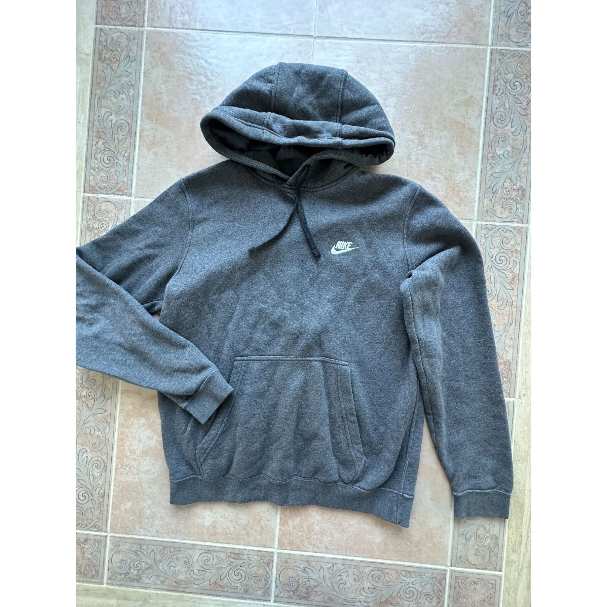 Nike NIKE Hoodie gray men size M Size US M / EU 48-50 / 2 - 1 Thumbnail