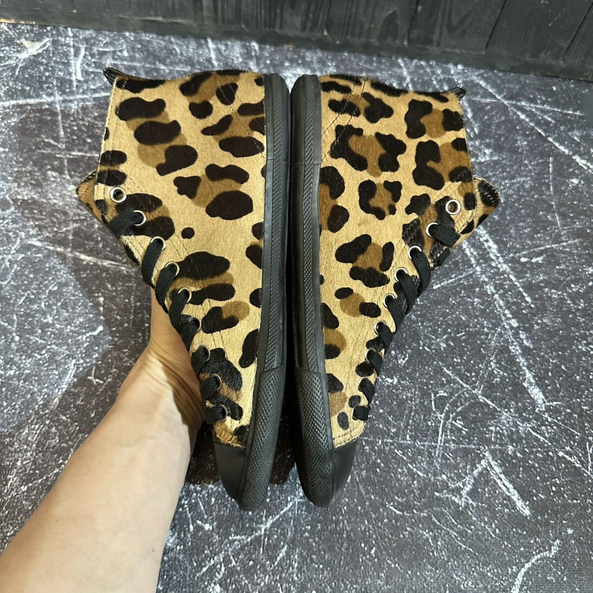 Prada PRADA Leopard Fur Women’s Sneakers size 38 8 US Size US 8 / IT 38 - 12 Thumbnail