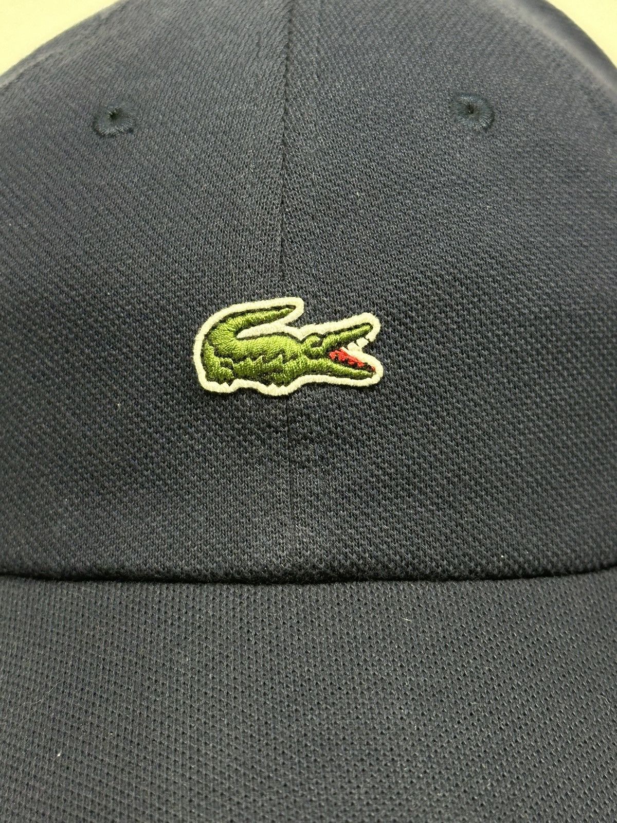 Lacoste × Supreme Supreme Lacoste Pique 6-Panel Cap Hat Size ONE SIZE - 2 Thumbnail