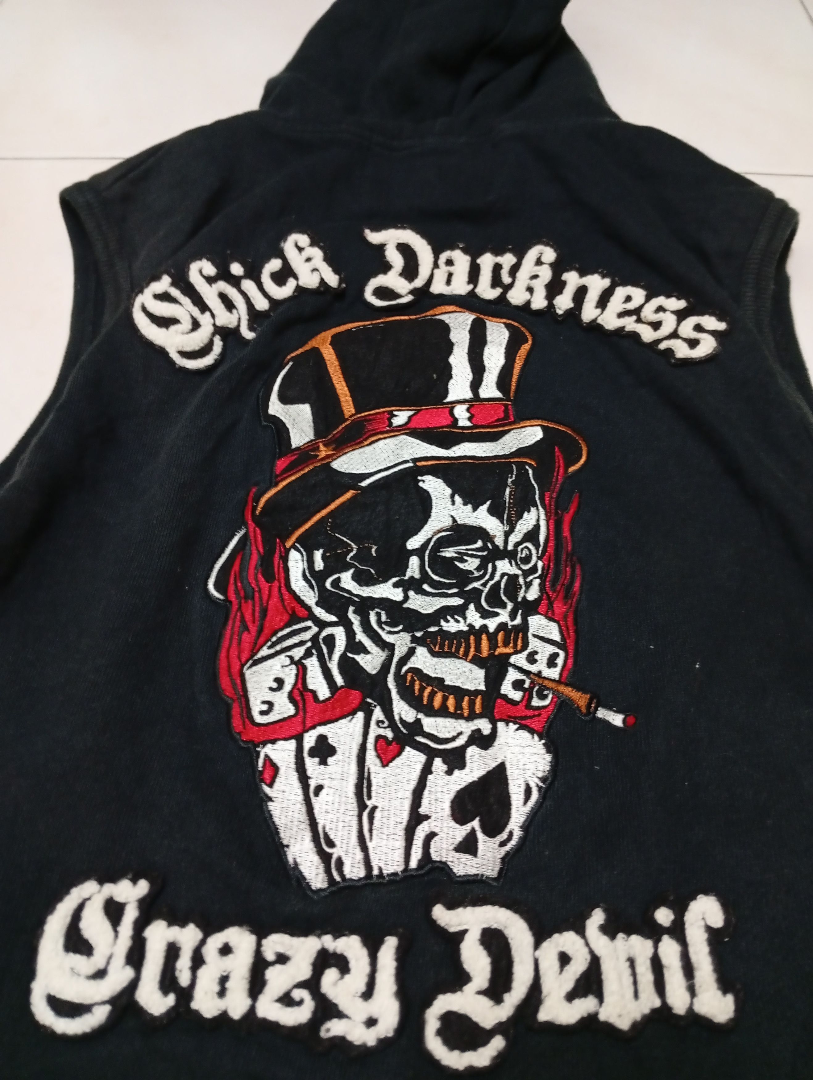 Punk and Yo × Vintage Hoodie X crazy Devil X vest Size US M / EU 48-50 / 2 - 11 Thumbnail