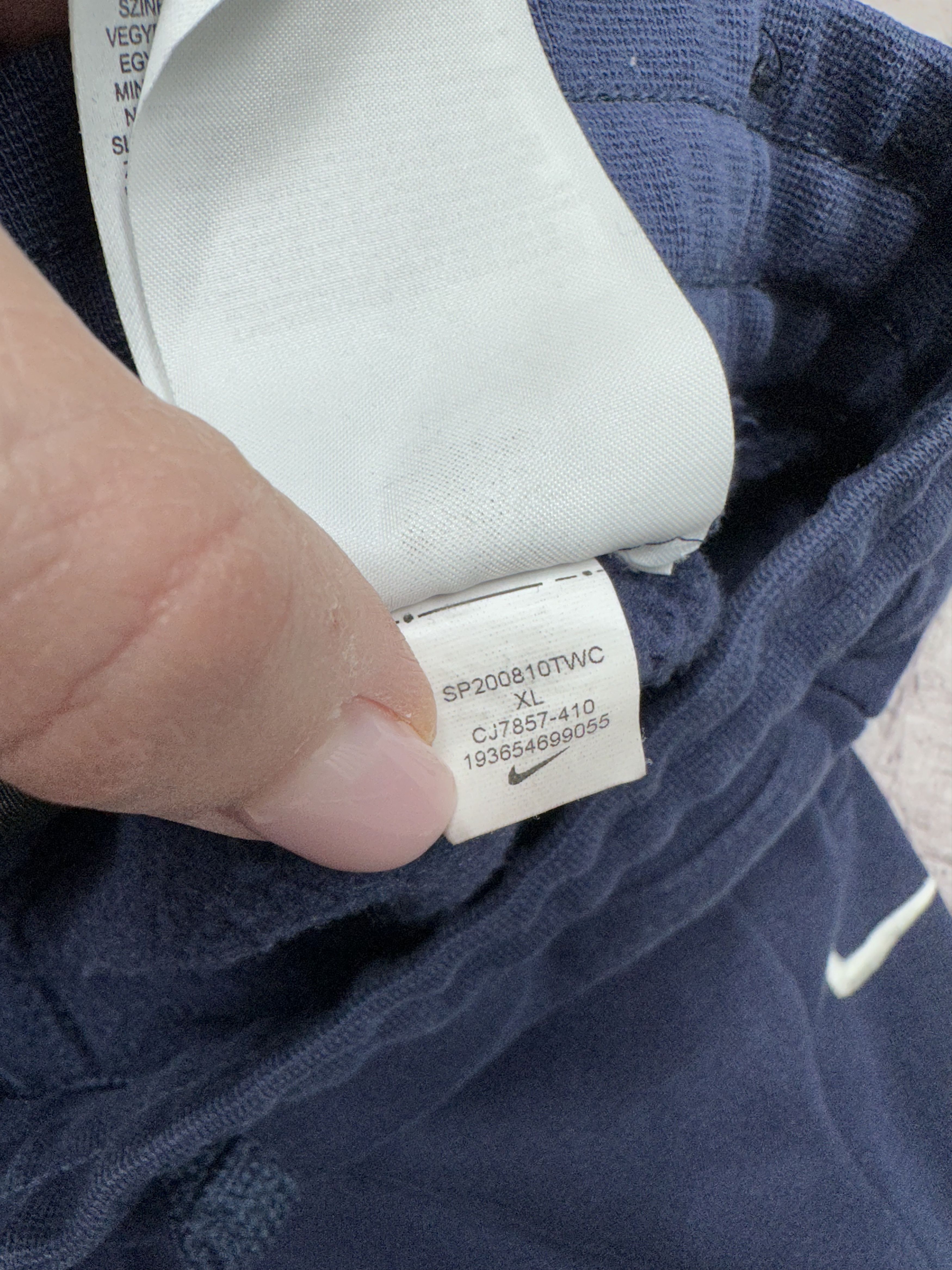 Nike × Vintage Nike Mens Sweatpants Cotton Track Pants Y2K Size US 30 / EU 46 - 6 Thumbnail