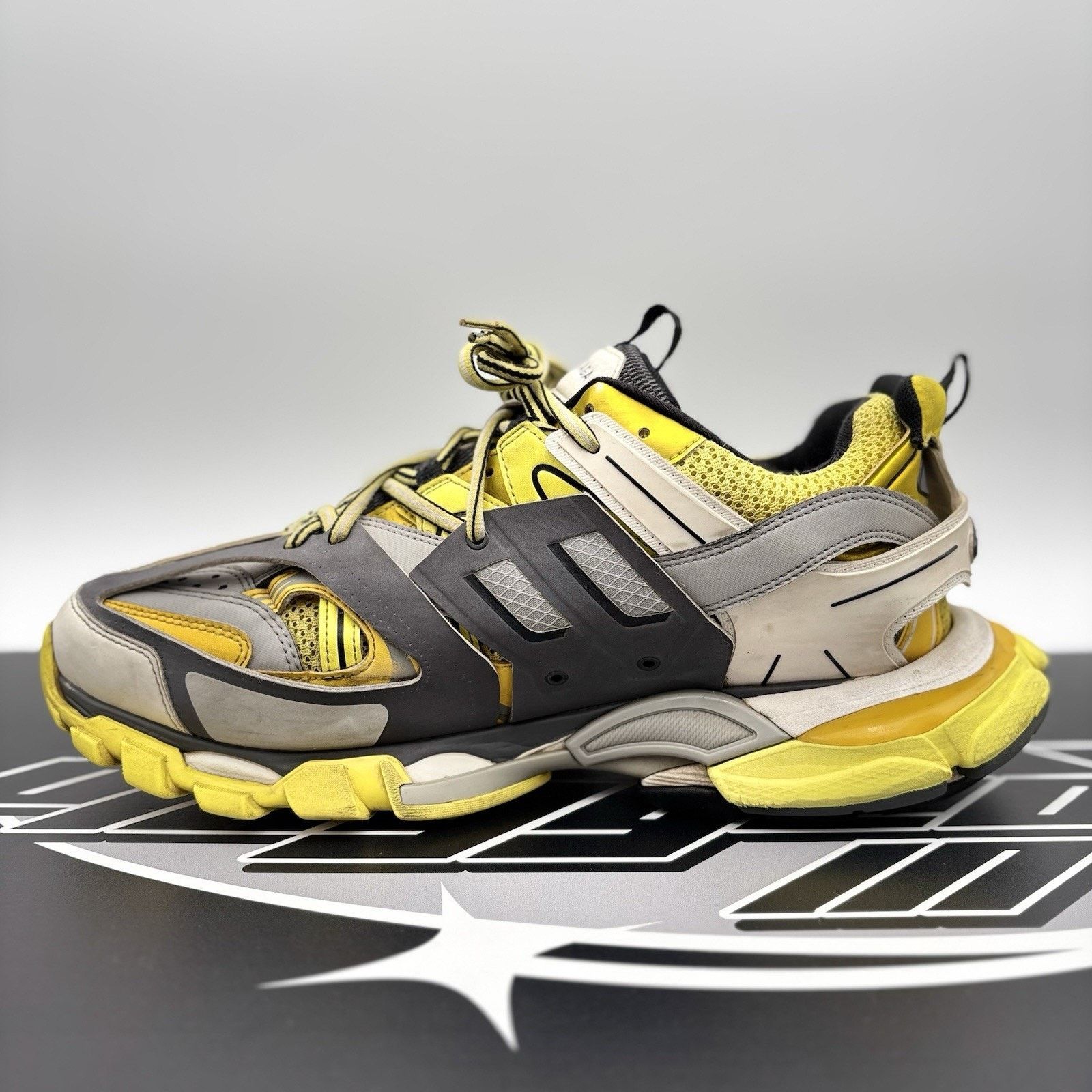 Balenciaga Balenciaga Track ' White Yellow ' | GOOD CONDITION! Size US 12 / EU 45 - 4 Thumbnail