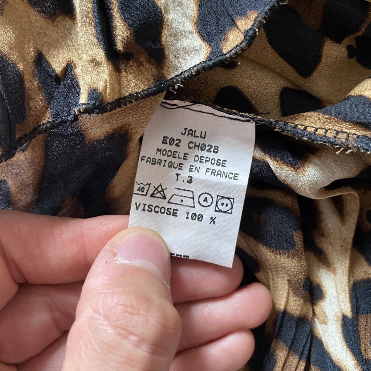 Hysteric Glamour Mesh Lion Pleats Shirt Like Issey Miyake Pleats Please Size S / US 4 / IT 40 - 7 Thumbnail