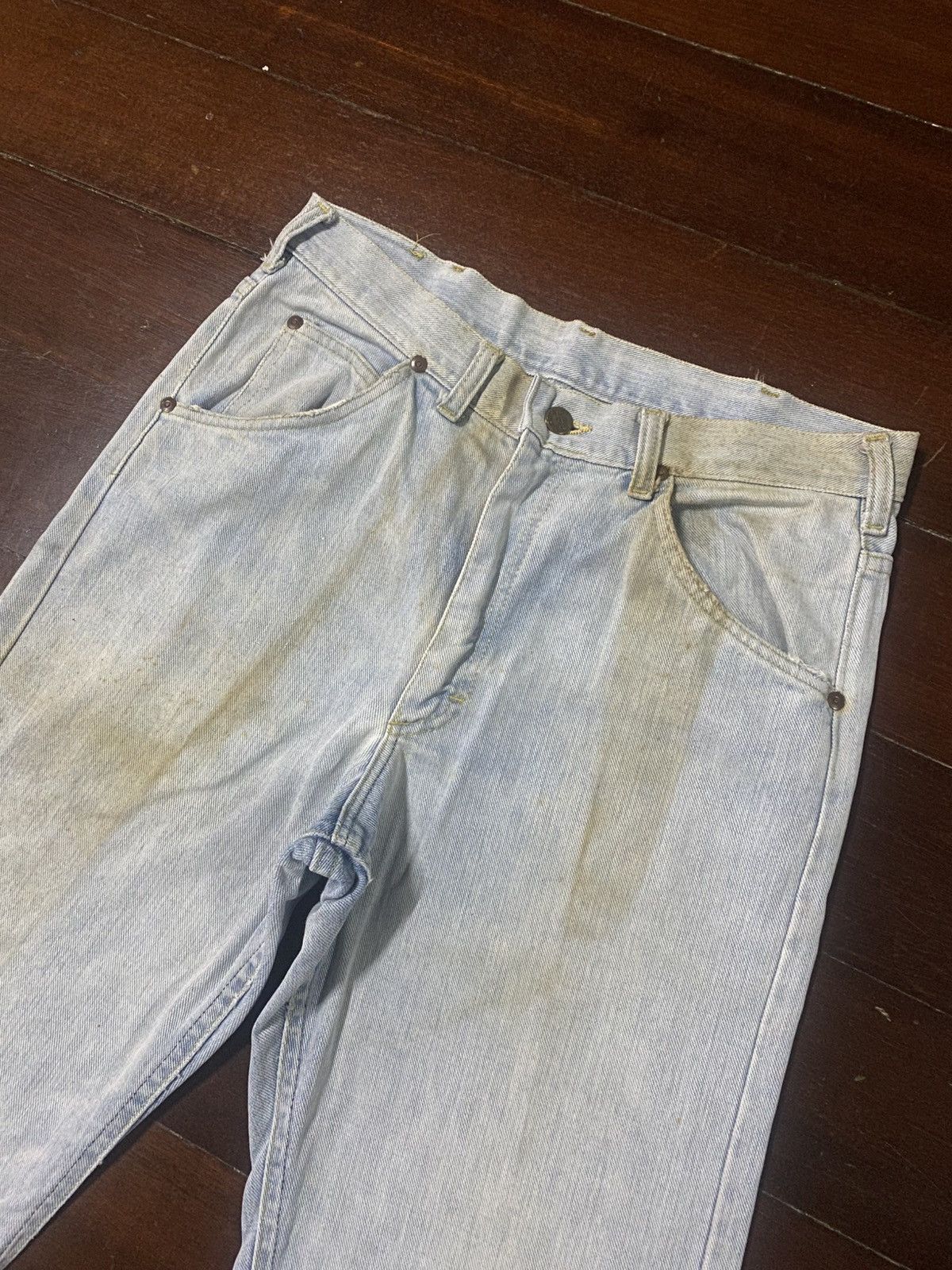 Lee Vintage 70s LEE Riders mud wash rusty talon 42 Size US 32 / EU 48 - 7 Thumbnail