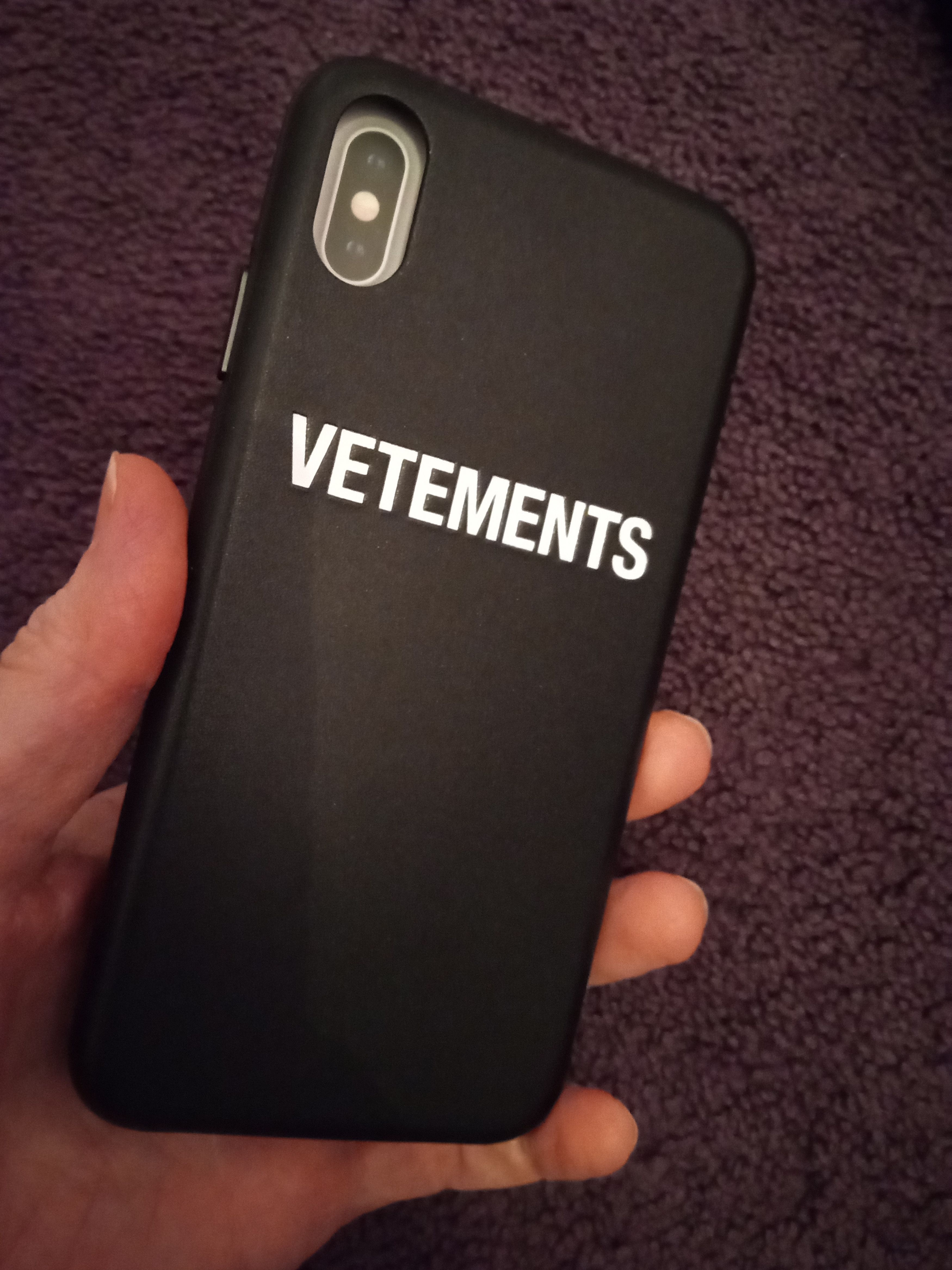 Vetements Vetements iPhone Xs Max phone cover UAH20 Size ONE SIZE - 3 Thumbnail