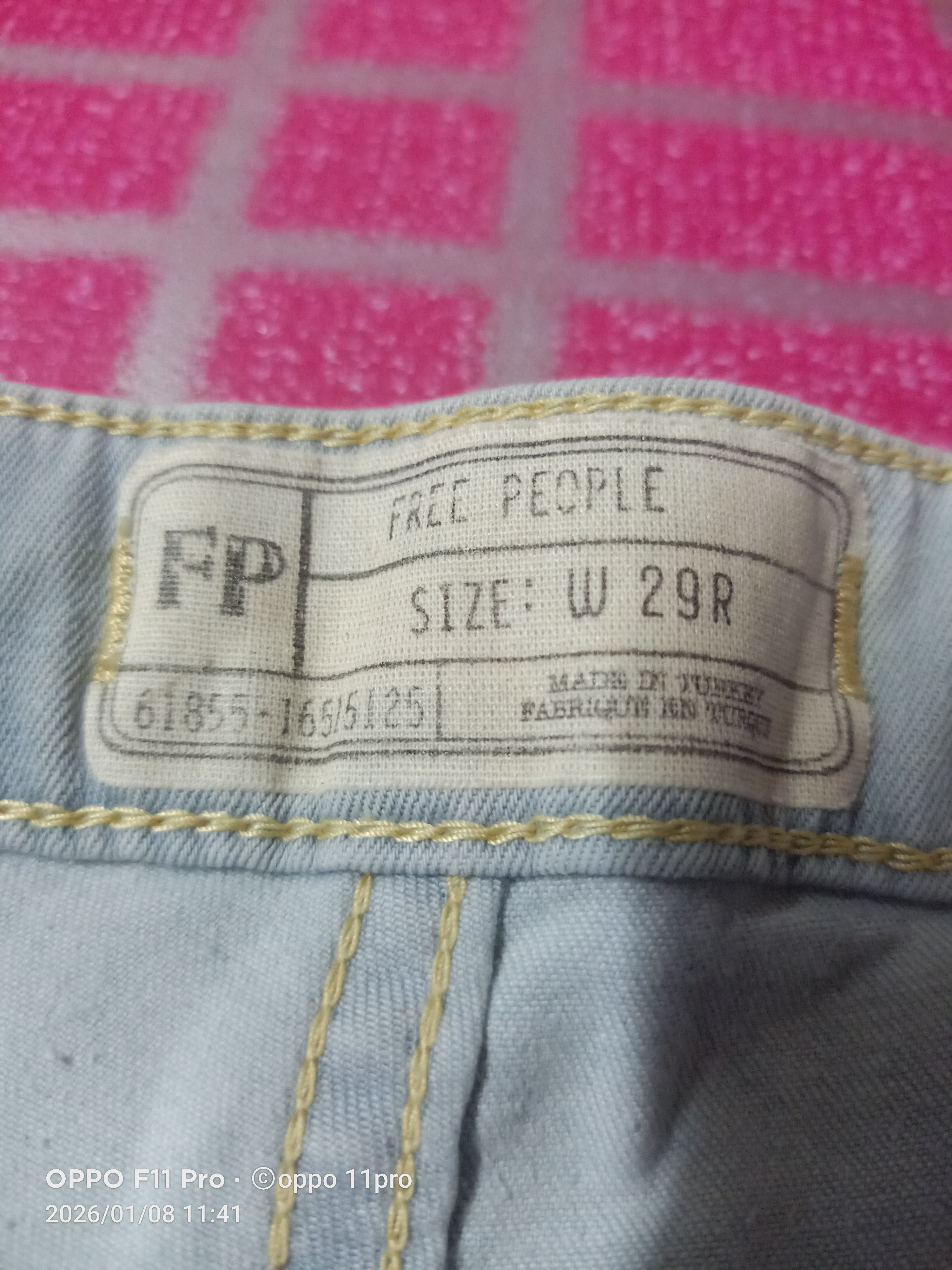 Le Grande Bleu (L.G.B.) 🌟 Free People Big Flare Denim Men 🌟 Size US 29 - 8 Thumbnail