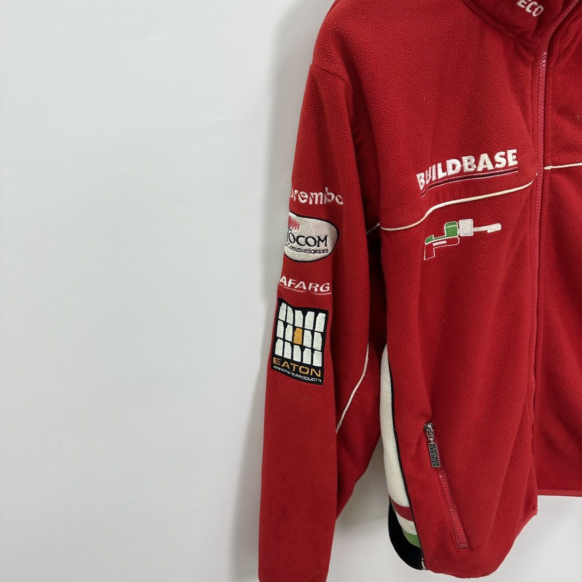 Ducati × Vintage Vintage 90s Ducati Racing BuildBase Fleece y2k hype og Italy Size US M / EU 48-50 / 2 - 4 Thumbnail