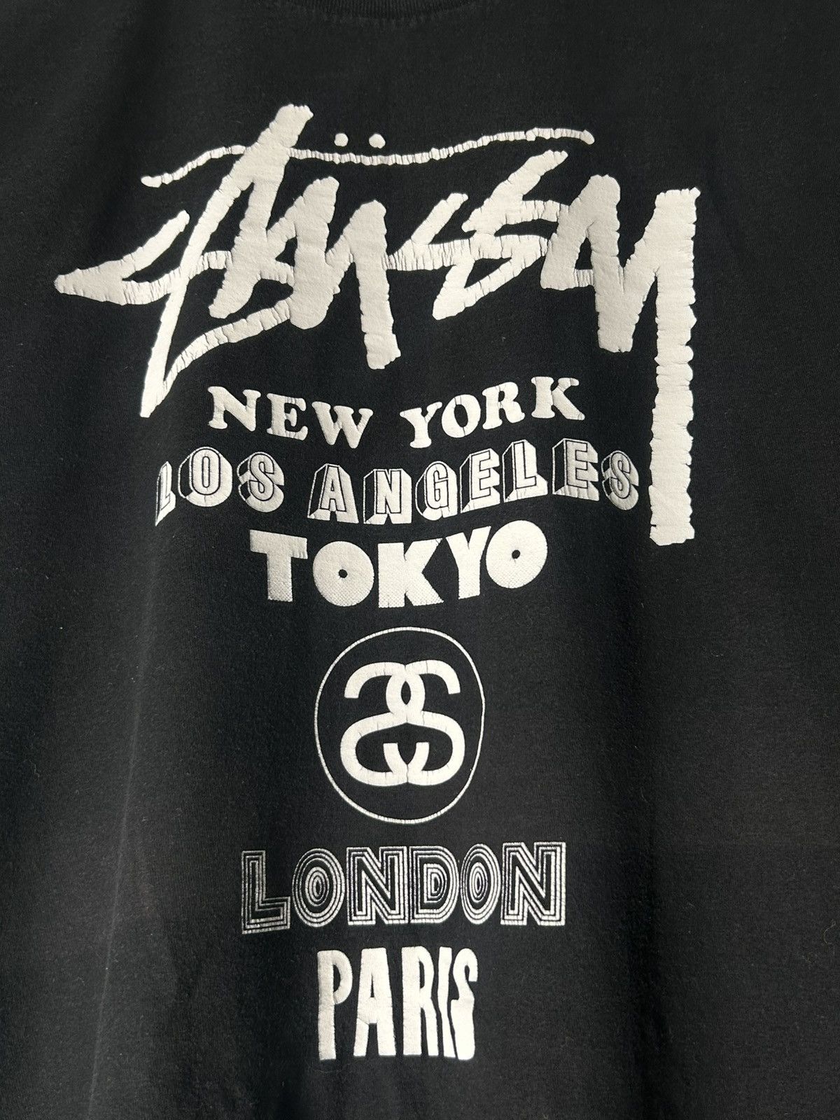 Stussy Stussy Curtis World Tour Tee Size US L / EU 52-54 / 3 - 5 Thumbnail