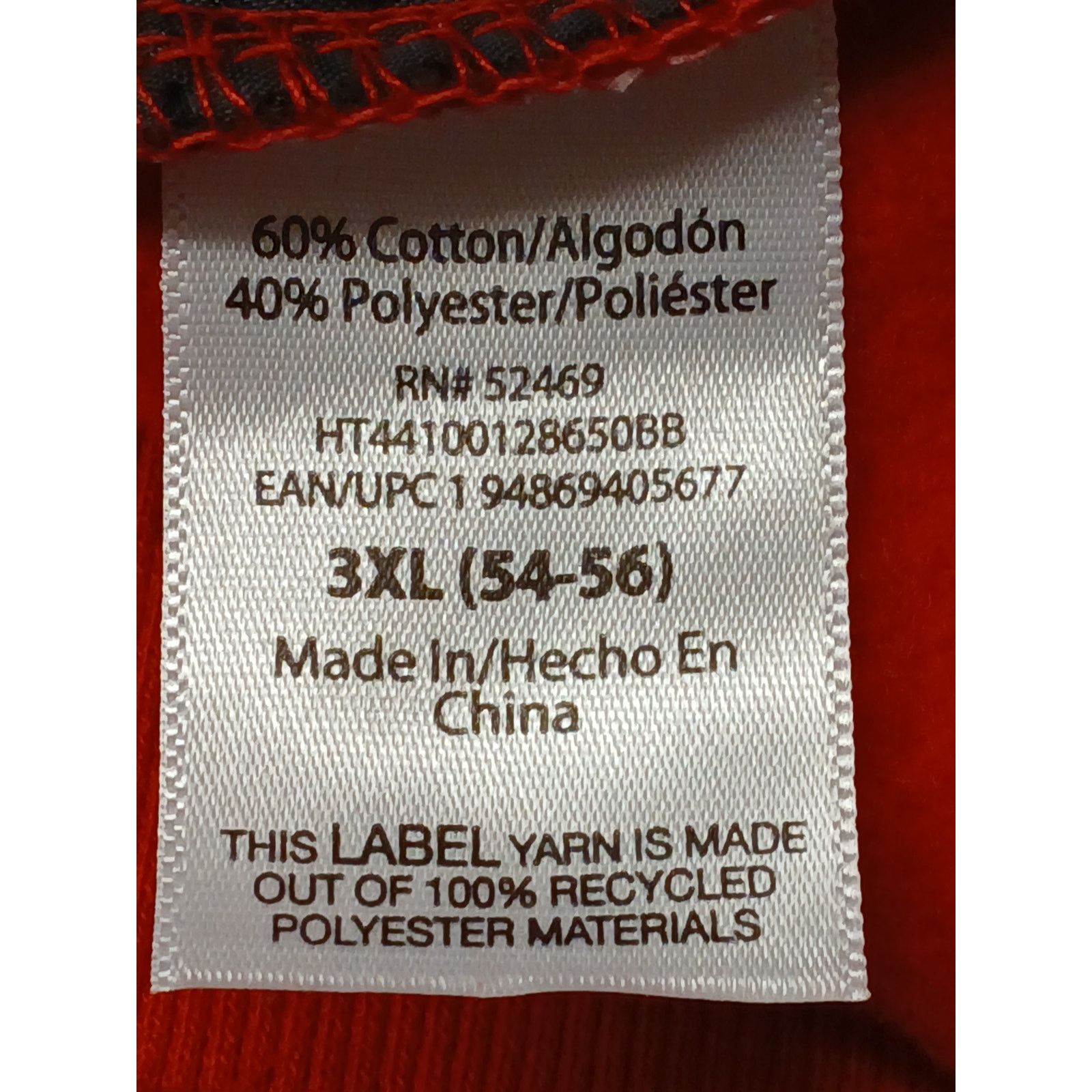 Other Holiday Time (3XL) Lite Up Red Crew Neck Pullover Sweatshirt Size US XXL / EU 58 / 5 - 9 Thumbnail