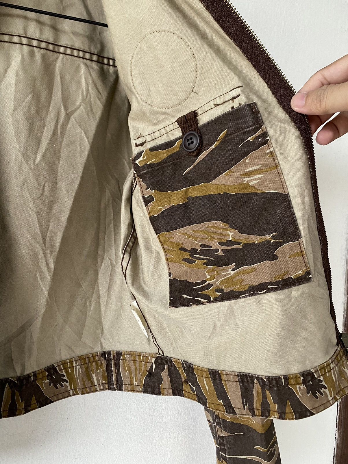 Hysteric Glamour Hysteric style camouflage tigerstripe light jacket Size US S / EU 44-46 / 1 - 8 Thumbnail