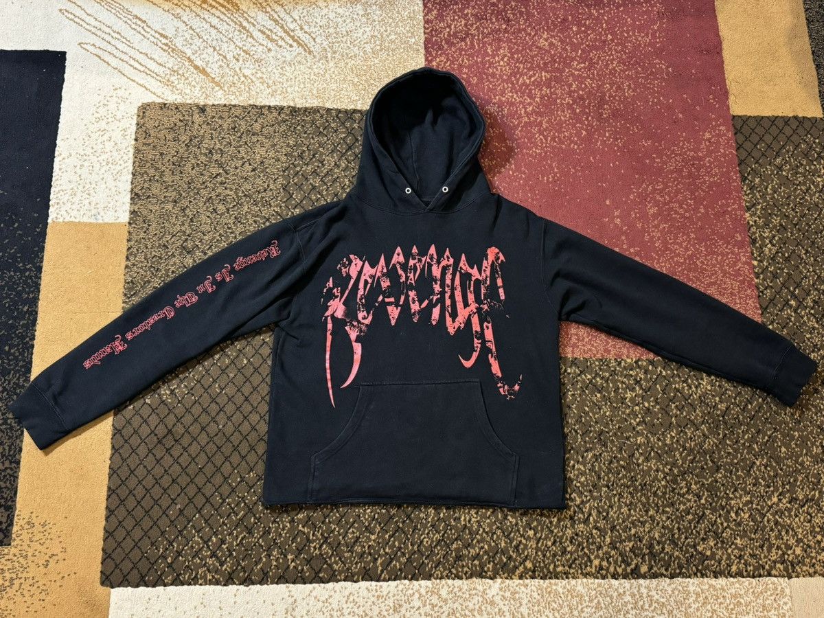 Revenge hoodie juice wrld size popular large