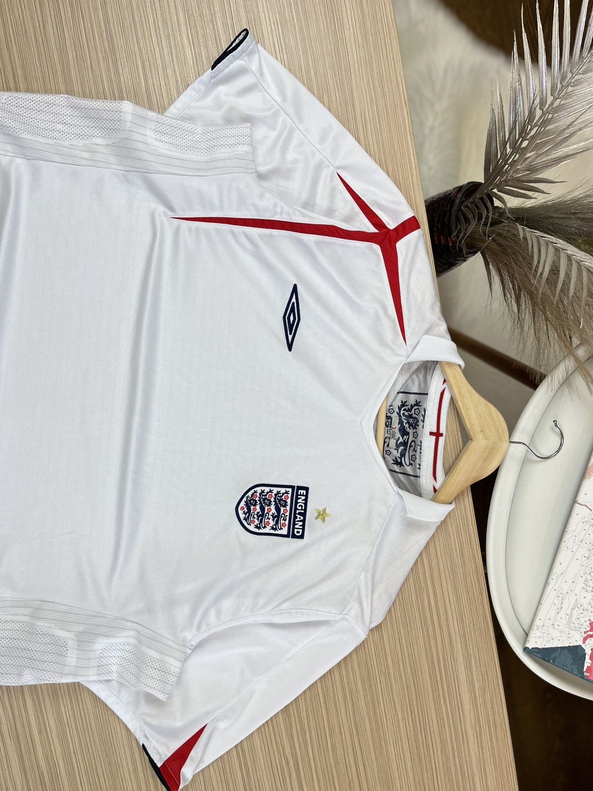 Umbro × Vintage Vintage Umbro England Team Football Jersey Y2K Size US XL / EU 56 / 4 - 4 Thumbnail