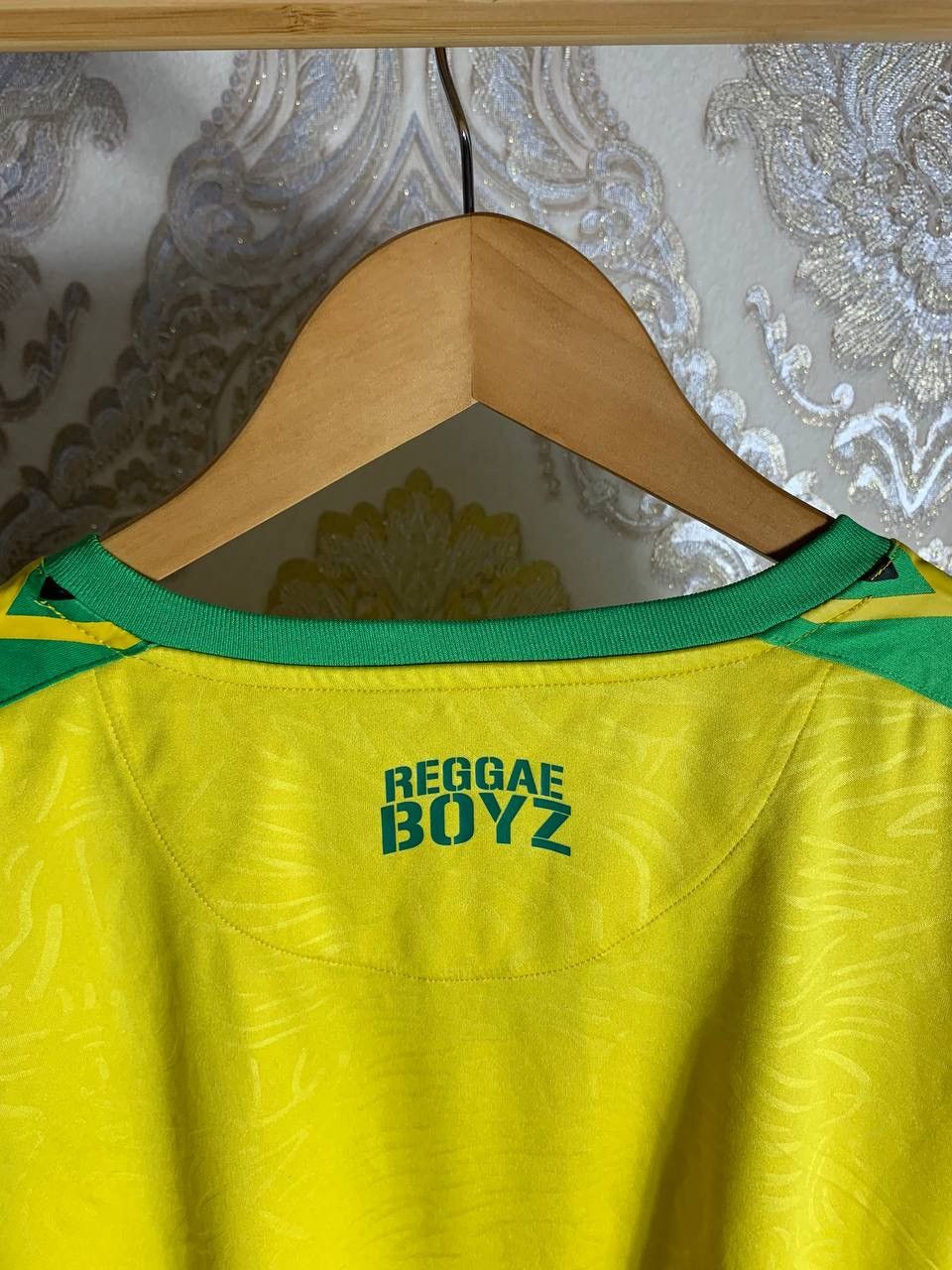 Umbro × Vintage VERY RARE UMBRO JAMAICA SOCCE JERSEY BLOKECORE Y2K RETRO 90s Size US L / EU 52-54 / 3 - 7 Thumbnail