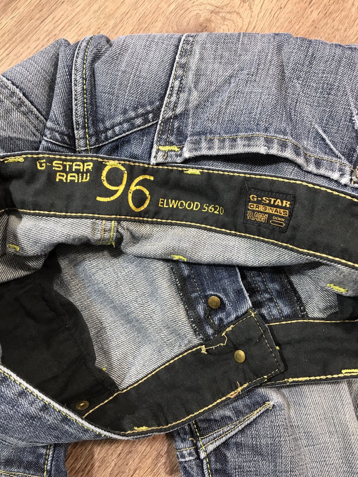 G-Star × Vintage Vintage G Star Raw denim pants Jeans Size US 31 - 6 Thumbnail