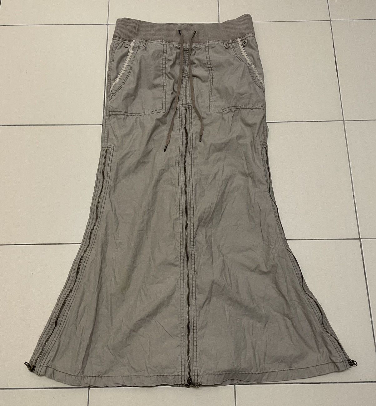 GOA G.O.A Zipper Flare Skirt Size 28" / US 6 / IT 42 - 2 Thumbnail