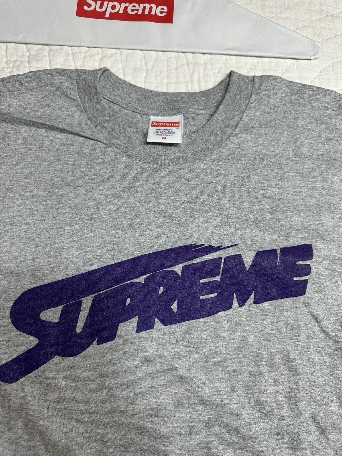 Supreme SUPREME MONT BLANC/BRAND NEW PURPLE SIZE Medium Size US M / EU 48-50 / 2 - 2 Thumbnail