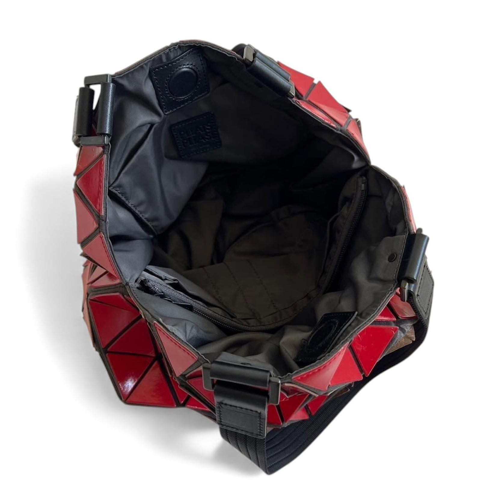 Issey Miyake Issey Miyake Pleats Please - Red Geometric Shoulder Bag Size ONE SIZE - 4 Thumbnail