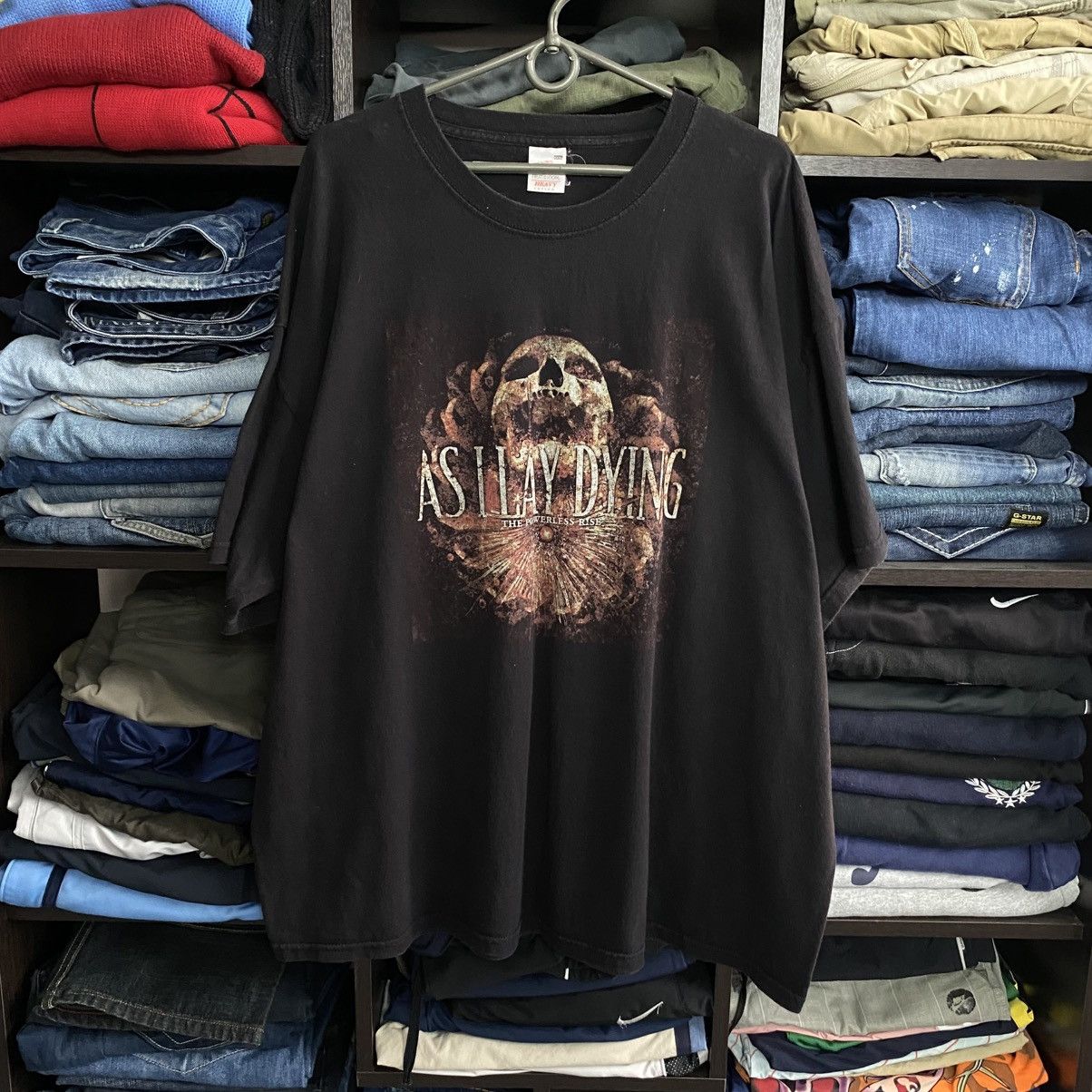 Band Tees Vintage As I Lay Dying Big graphic logo band 90’s tee Size US XXL / EU 58 / 5 - 1 Thumbnail