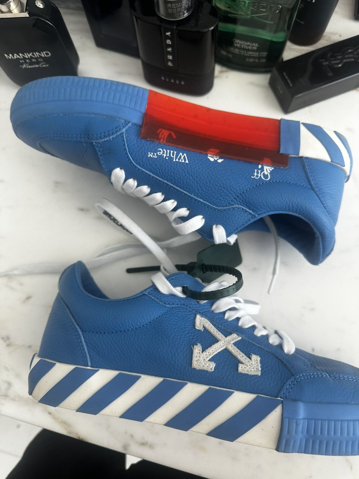 Off-White OFF-WHITE Vulc Low Leather Size US 8 / EU 41 - 5 Thumbnail
