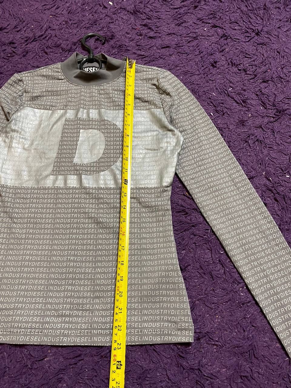 Diesel DIESEL Long sleeve Graphic Print Top MONOGRAMM Size S / US 4 / IT 40 - 15 Thumbnail