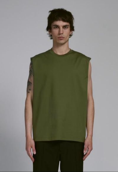 Marni o1w1db10125 Dripping Flower T-Shirt in Green Size US L / EU 52-54 / 3 - 1 Thumbnail