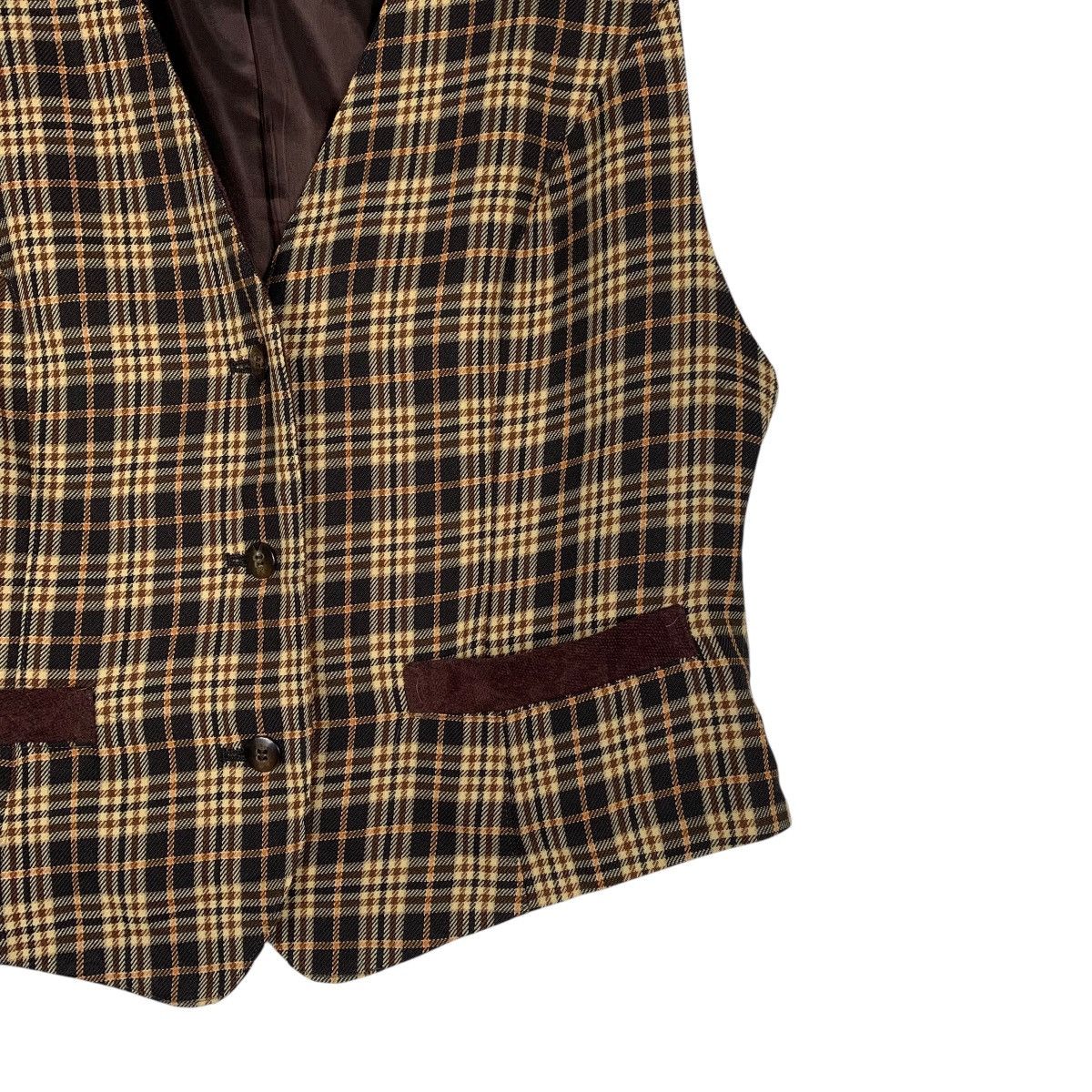 Balenciaga Balenciaga Nova Check Vest Size L / US 10 / IT 46 - 4 Thumbnail
