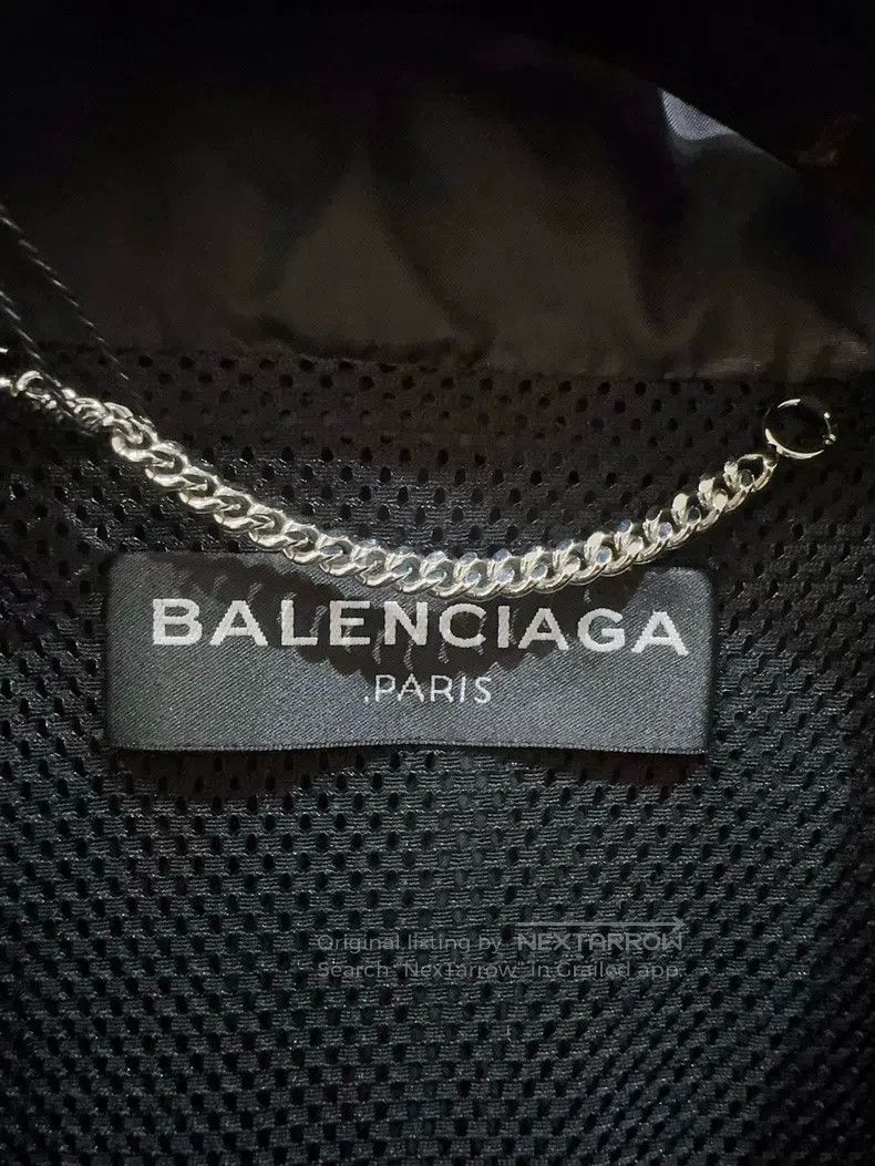 Balenciaga Balenciaga Black Windbreaker Jacket Size US S / EU 44-46 / 1 - 4 Thumbnail