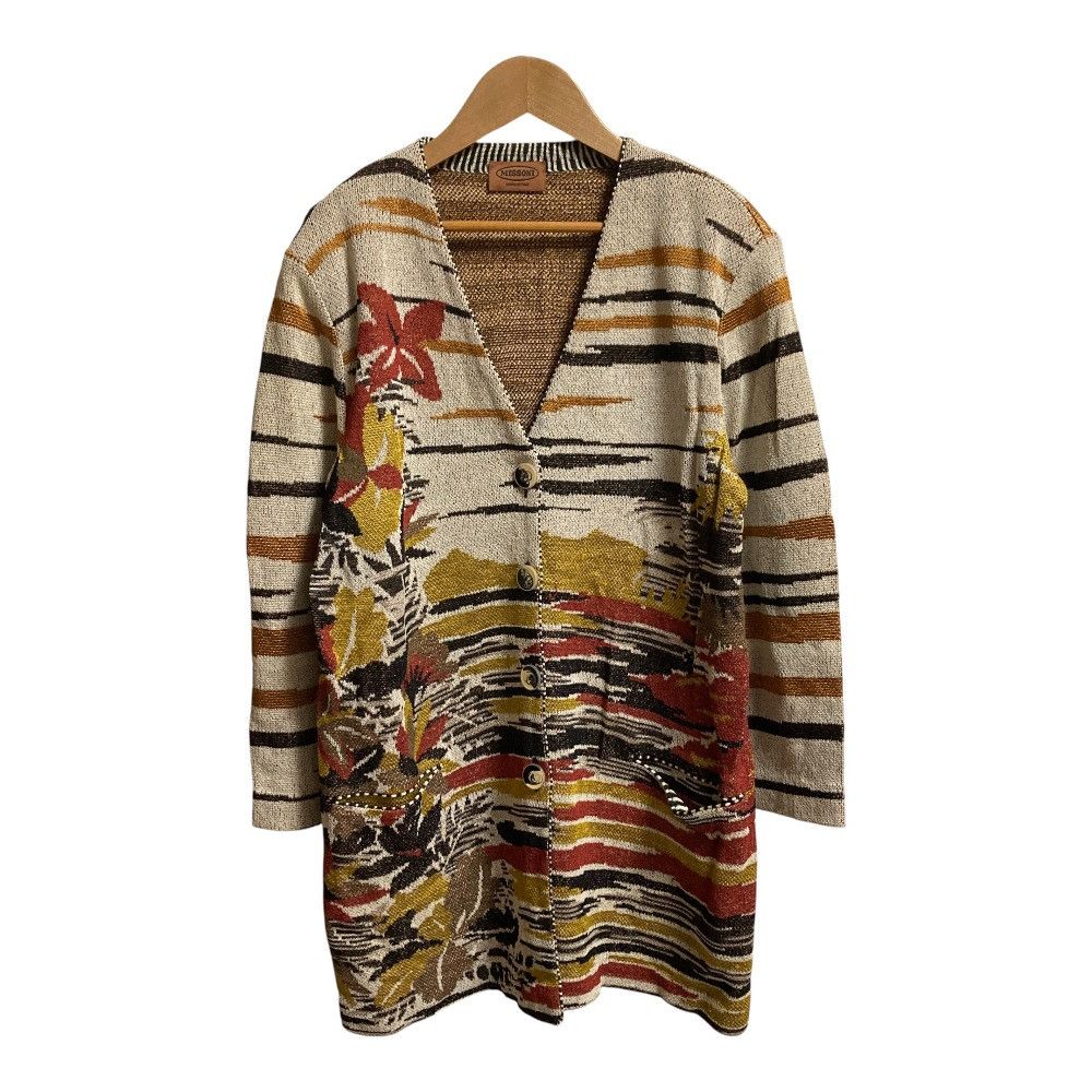 Missoni Missoni Missoni Jacquard Long Knit Cardigan Textile Tops DUTY FREE for USA Size ONE SIZE - 1 Thumbnail
