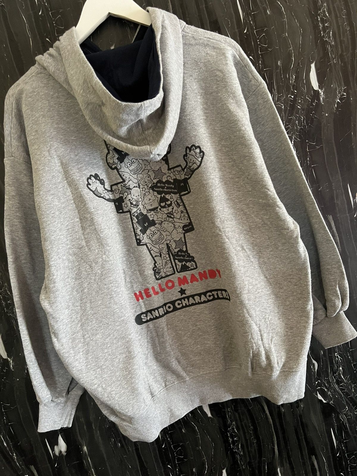 Japanese Brand Hello Mandy Hoodie Japanese Archive Streetwear Pullover Size US L / EU 52-54 / 3 - 4 Thumbnail