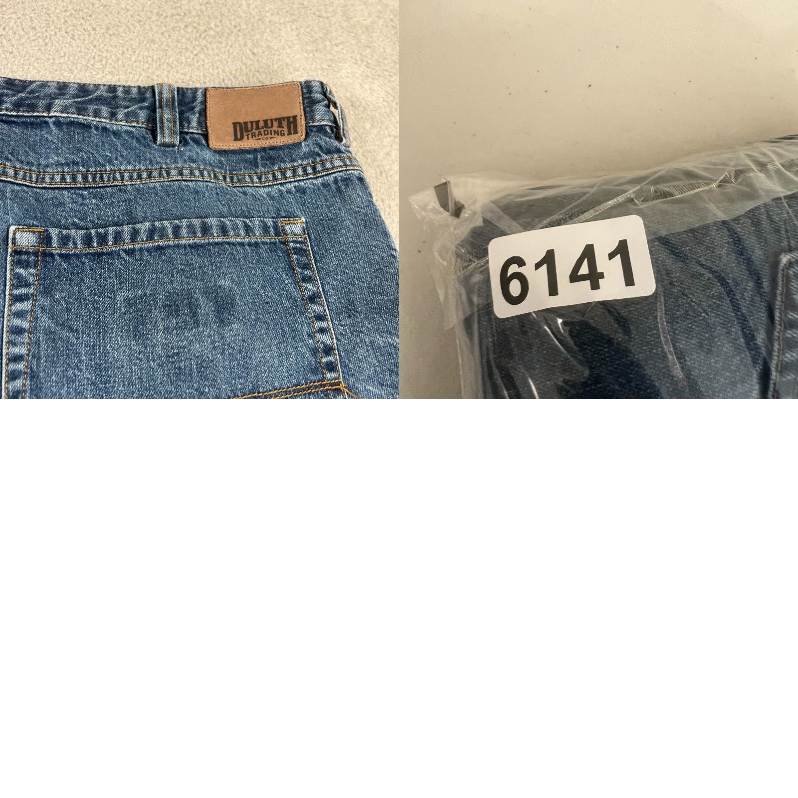 Duluth Trading Company VINTAGE Duluth Trading Company Ballroom Weekender Trim Fit Jeans Men Size 42x30 Blue Denim 90s Size US 40 / EU 56 - 8 Thumbnail