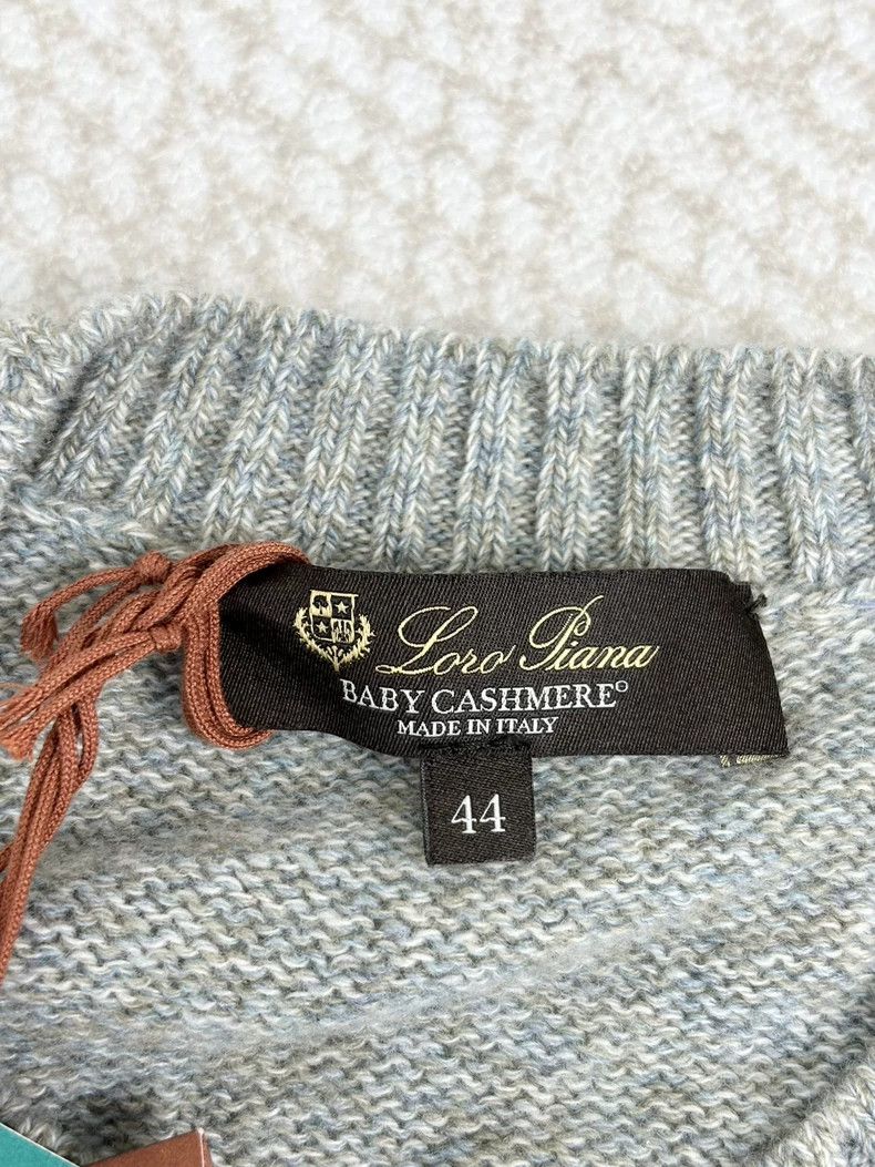 Loro Piana LORO PIANA Round-neck sweater Size M / US 6-8 / IT 42-44 - 3 Thumbnail